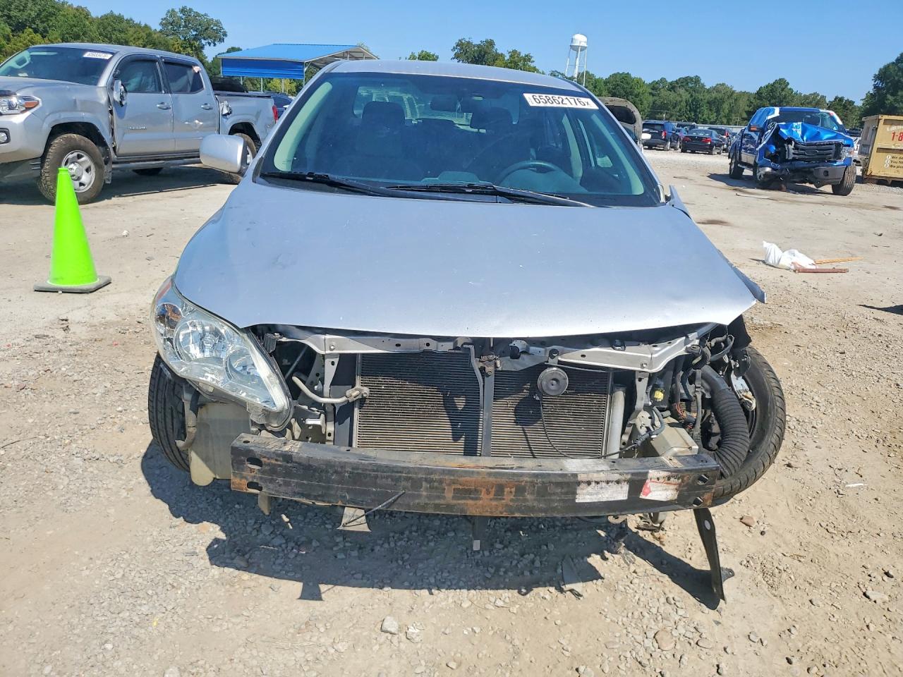 2013 Toyota Corolla Le Серебряный vin: 5YFBU4EE7DP178573