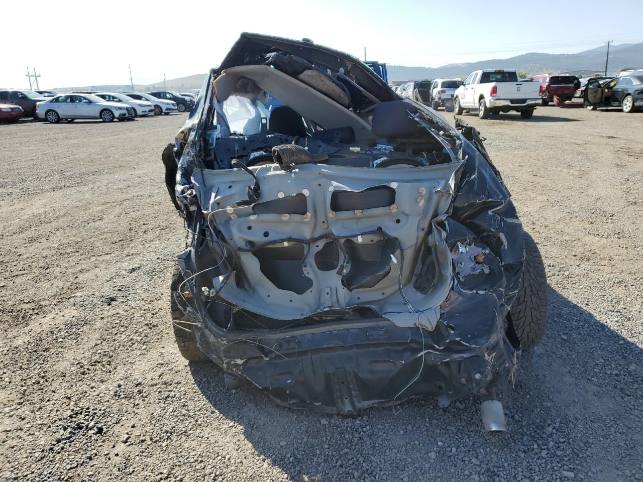 2013 Toyota Corolla Black vin: 5YFBU4EE7DP184146