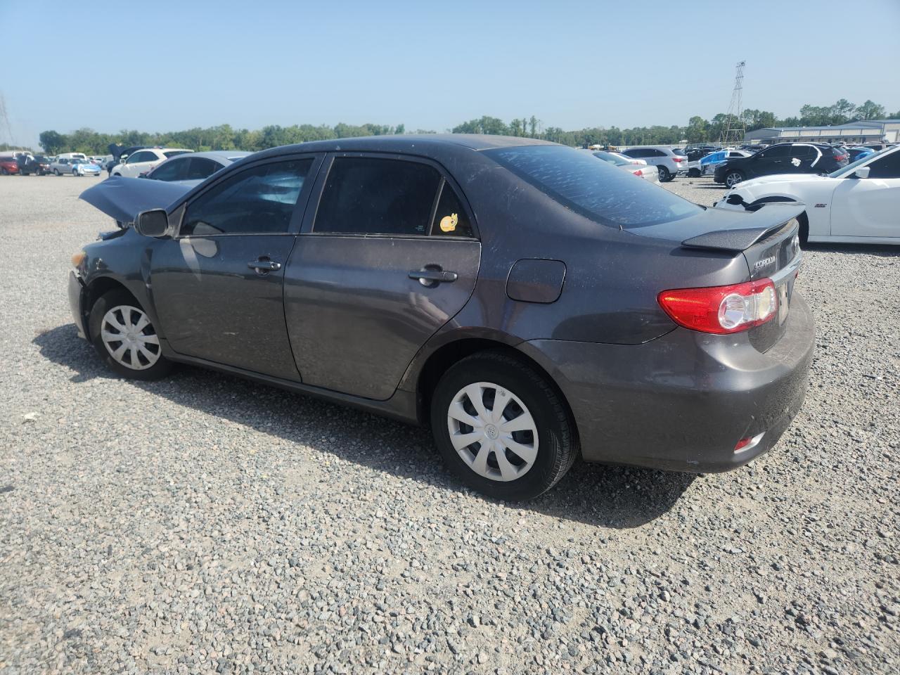 2013 Toyota Corolla L Серый vin: 5YFBU4EE7DP189136