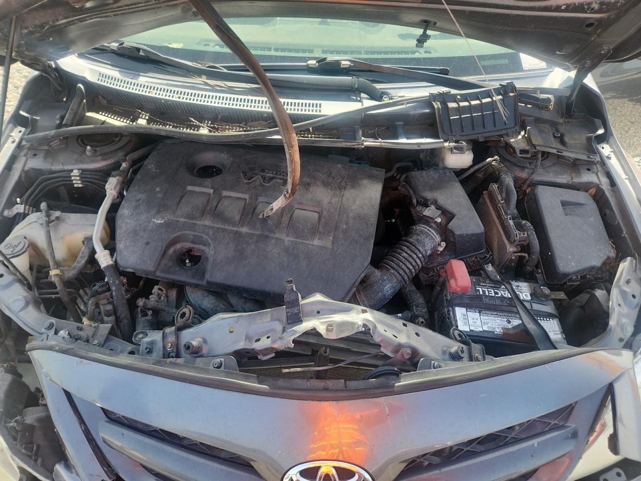 2013 Toyota Corolla L Серый vin: 5YFBU4EE7DP189136