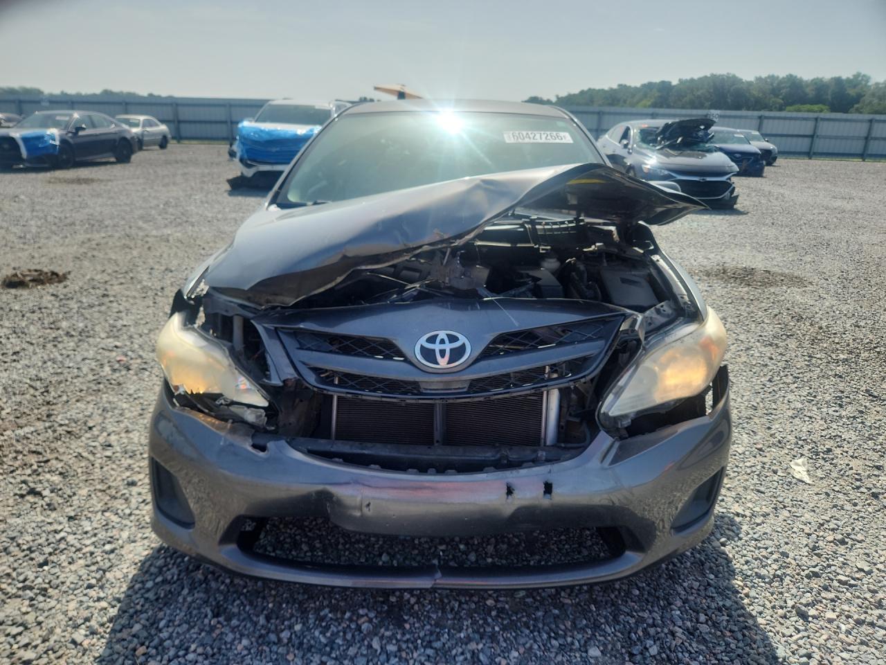 2013 Toyota Corolla L Серый vin: 5YFBU4EE7DP189136