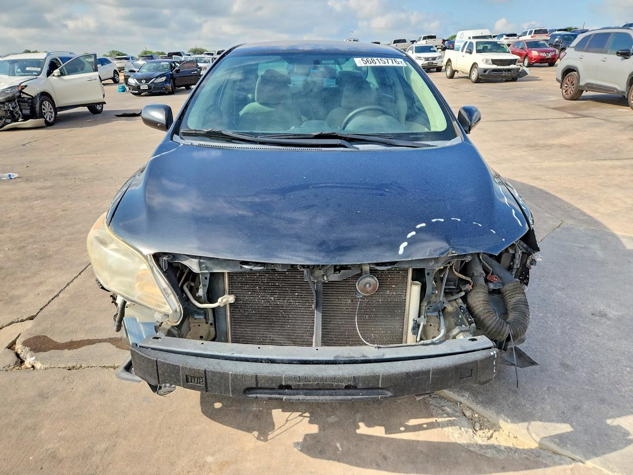 2013 Toyota Corolla L Black vin: 5YFBU4EE7DP197057