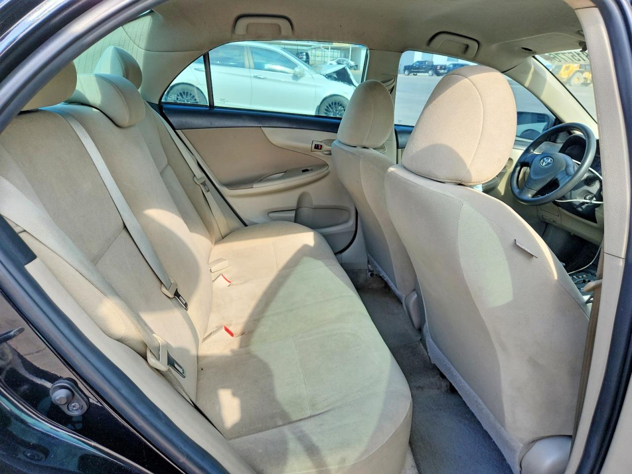 2013 Toyota Corolla L Black vin: 5YFBU4EE7DP197057