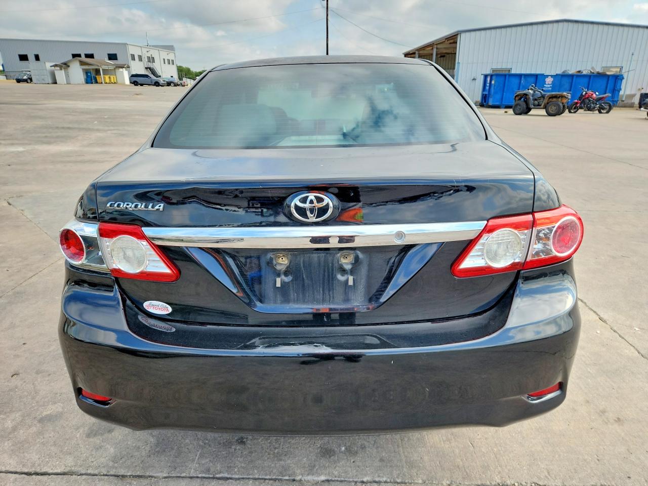 2013 Toyota Corolla L Black vin: 5YFBU4EE7DP197057