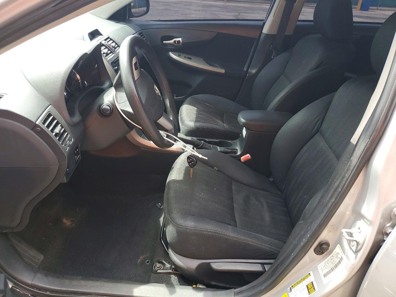 2013 Toyota Corolla S Silver vin: 5YFBU4EE7DP207361