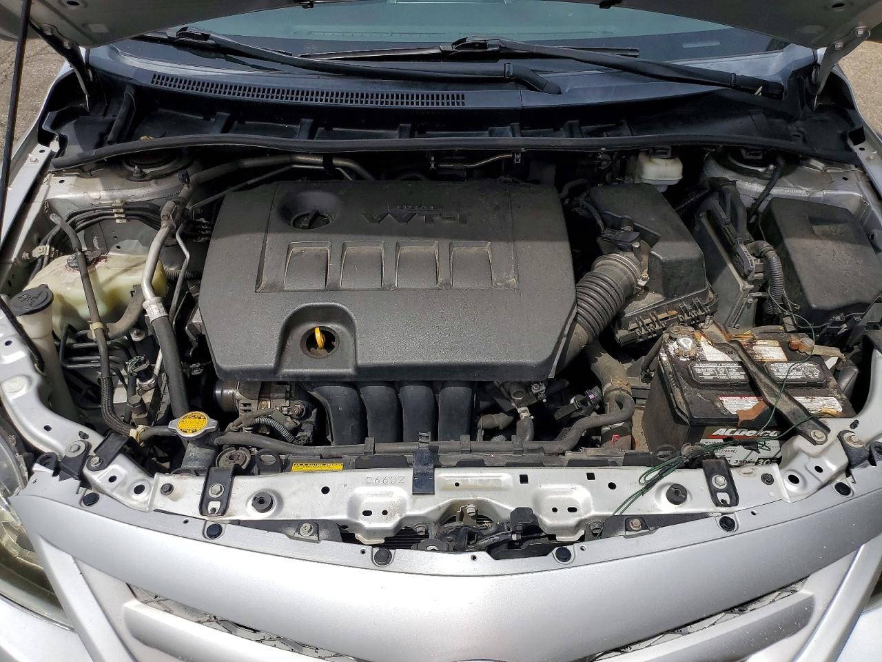 2013 Toyota Corolla S Silver vin: 5YFBU4EE7DP207361