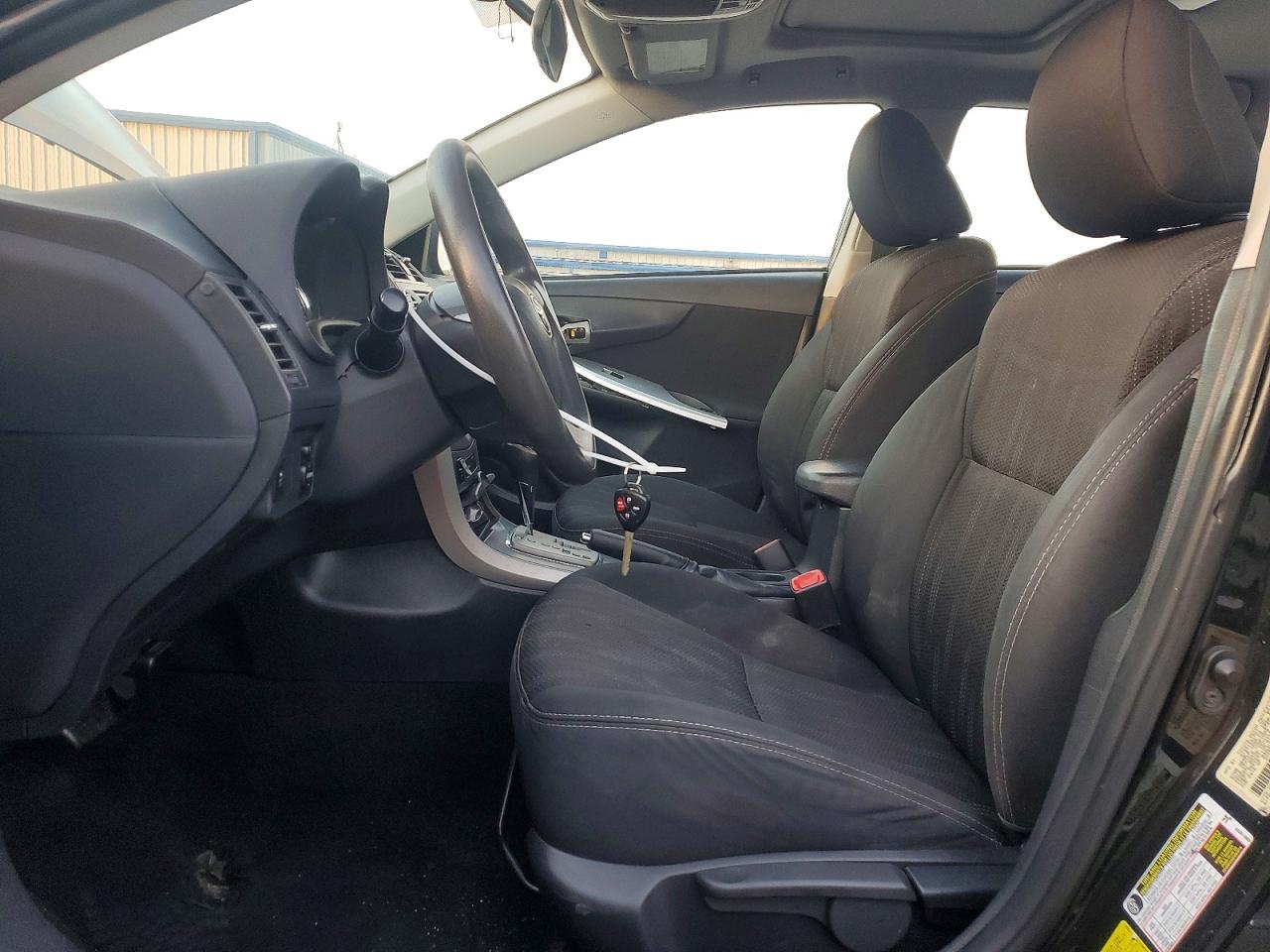 2013 Toyota Corolla S Black vin: 5YFBU4EE7DP217825