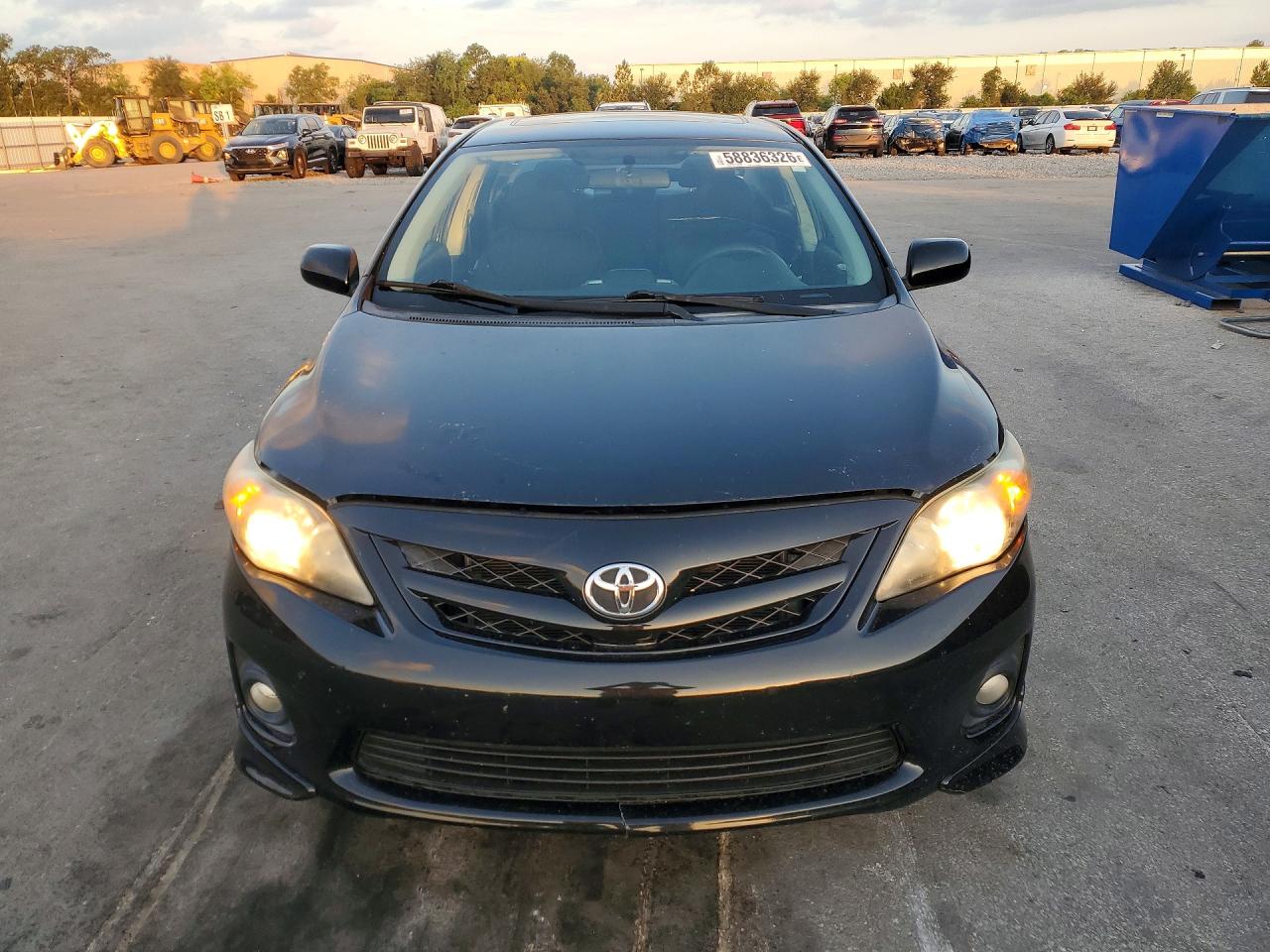 2013 Toyota Corolla S Black vin: 5YFBU4EE7DP217825
