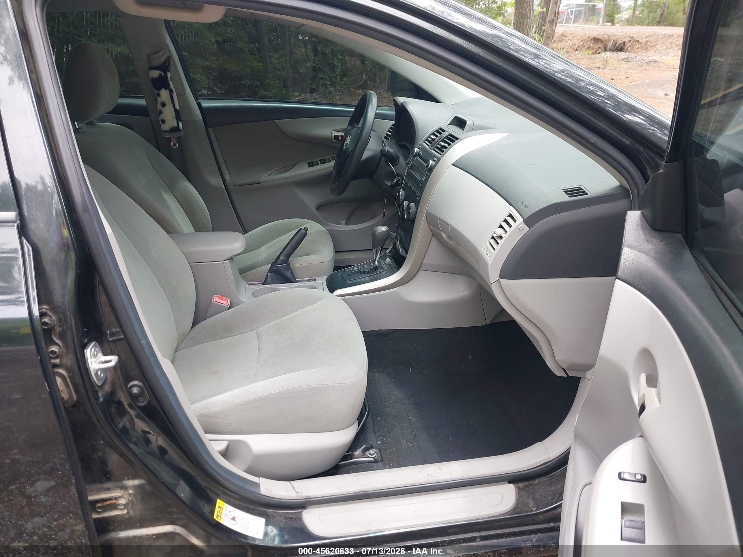2013 Toyota Corolla L Black vin: 5YFBU4EE7DP223964