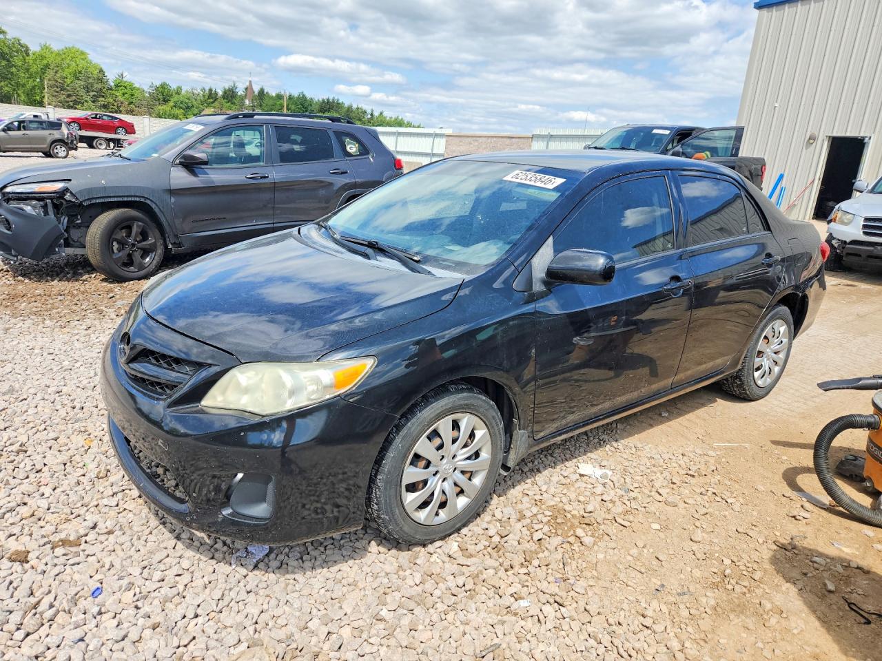 2012 Toyota Corolla Le Черный vin: 5YFBU4EE8CP004347