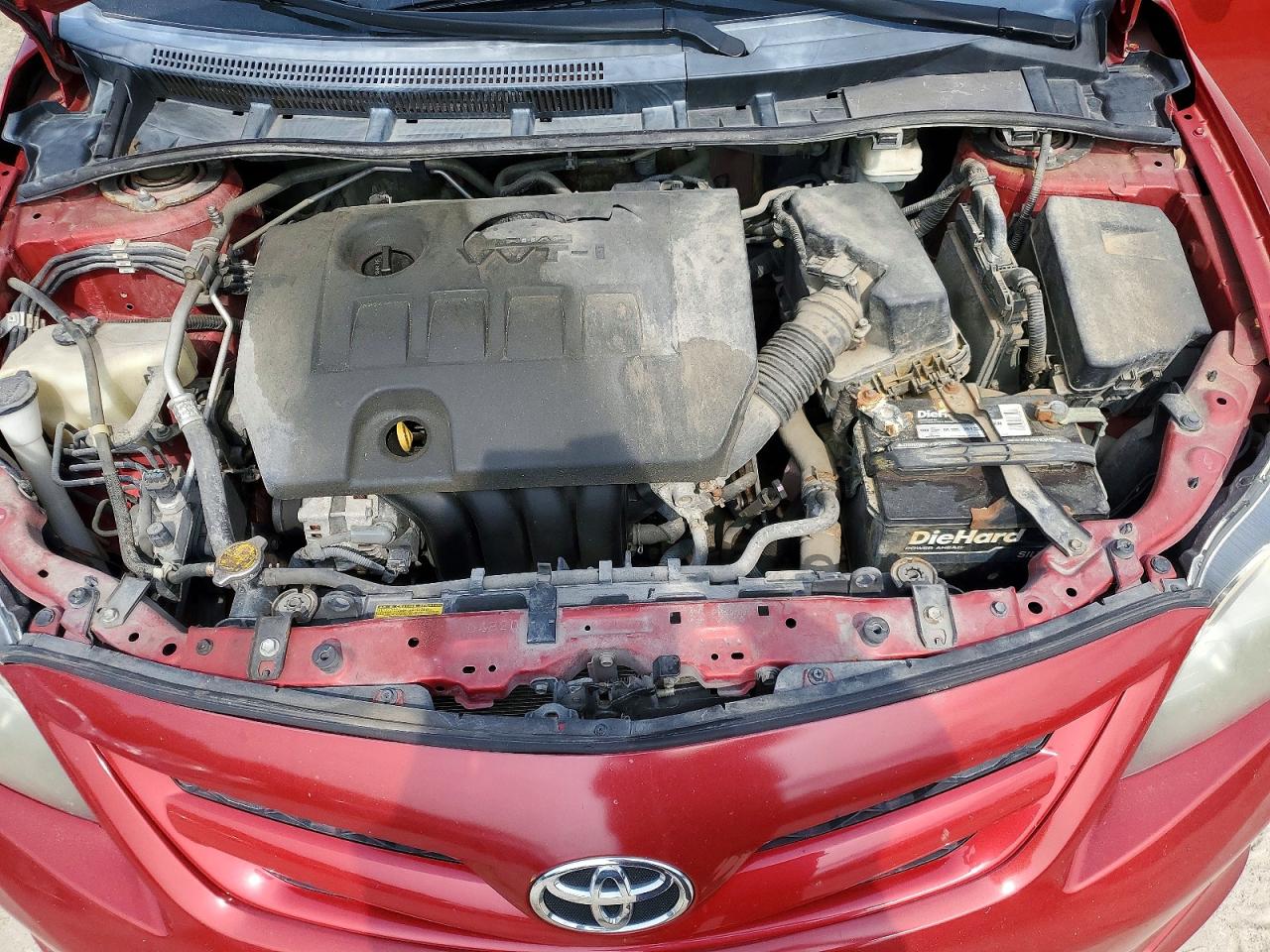 2012 Toyota Corolla S Red vin: 5YFBU4EE8CP005725
