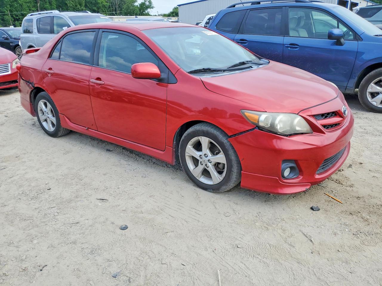 2012 Toyota Corolla S Red vin: 5YFBU4EE8CP005725