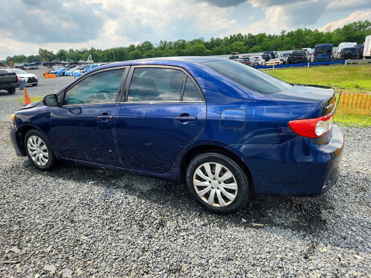 2012 Toyota Corolla Le Blue vin: 5YFBU4EE8CP009175