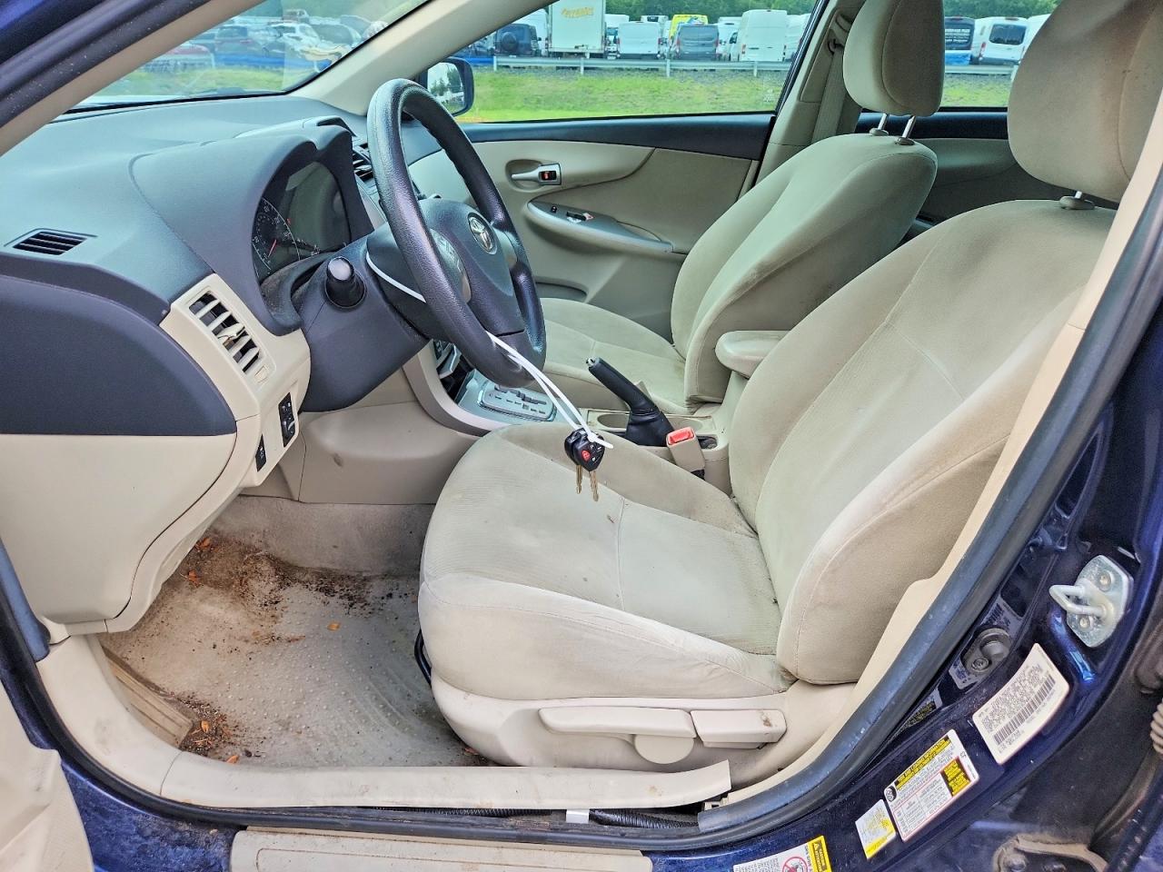 2012 Toyota Corolla Le Blue vin: 5YFBU4EE8CP009175