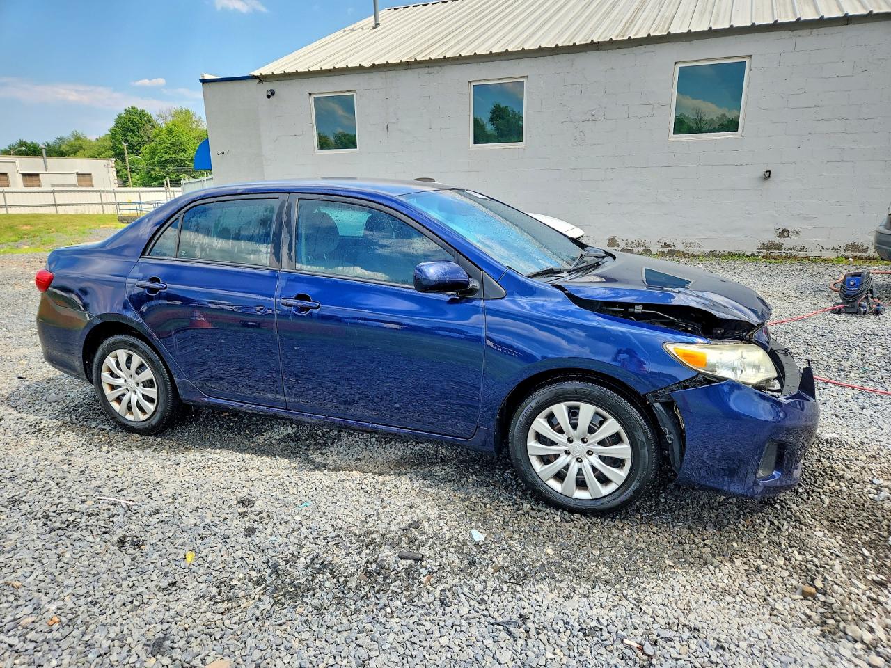 2012 Toyota Corolla Le Blue vin: 5YFBU4EE8CP009175