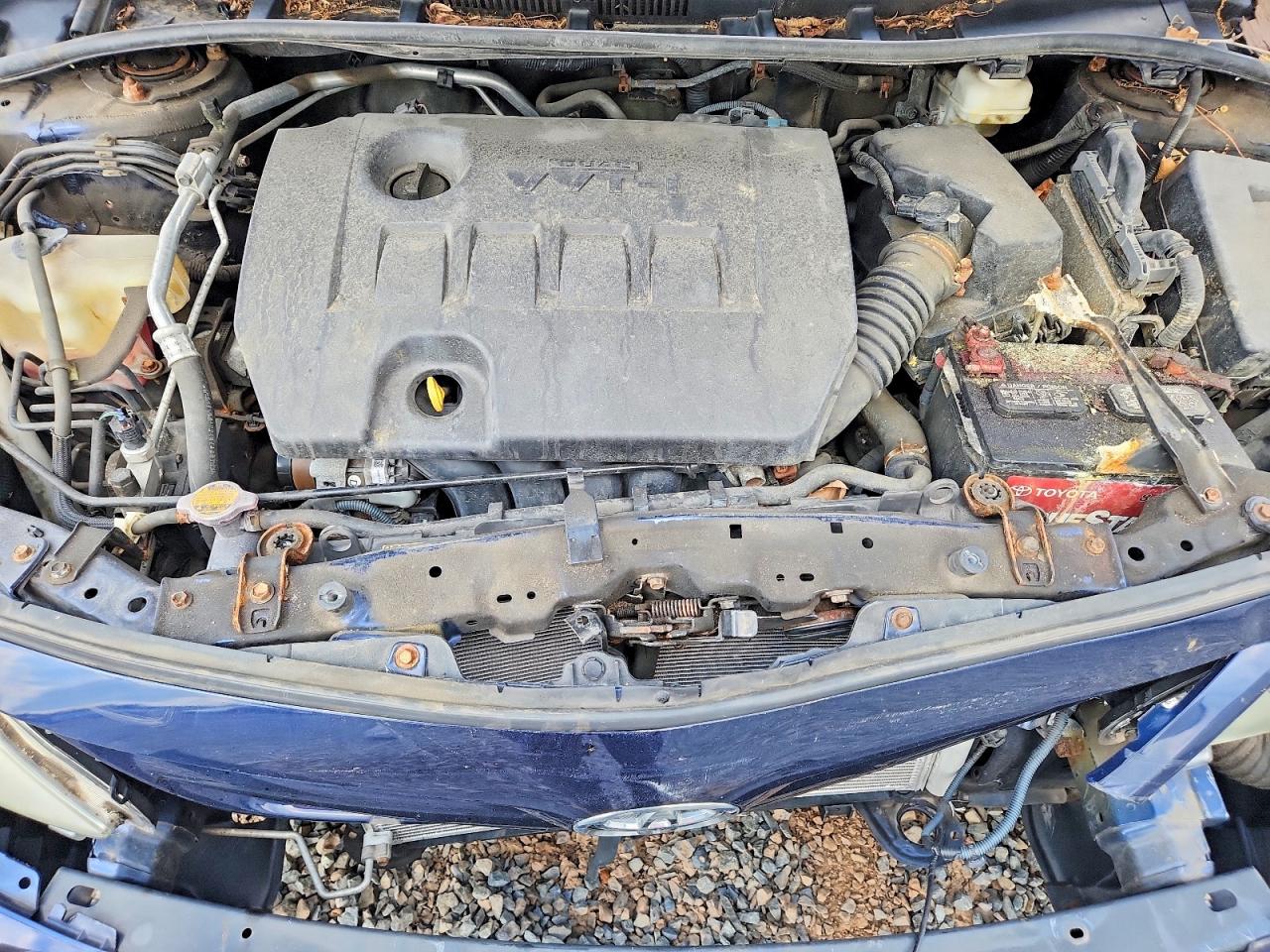 2012 Toyota Corolla Le Blue vin: 5YFBU4EE8CP009175