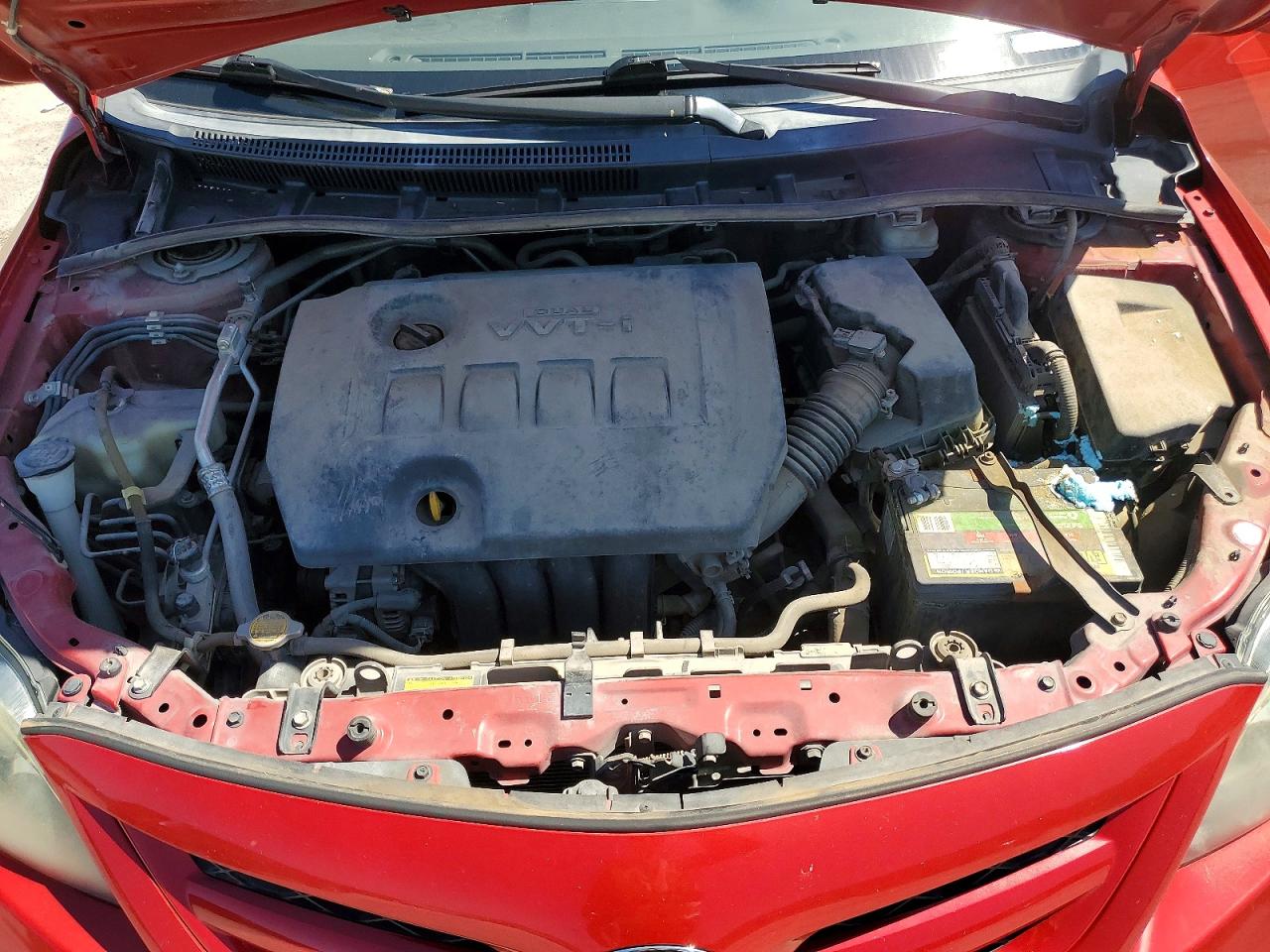 2012 Toyota Corolla S Red vin: 5YFBU4EE8CP016711