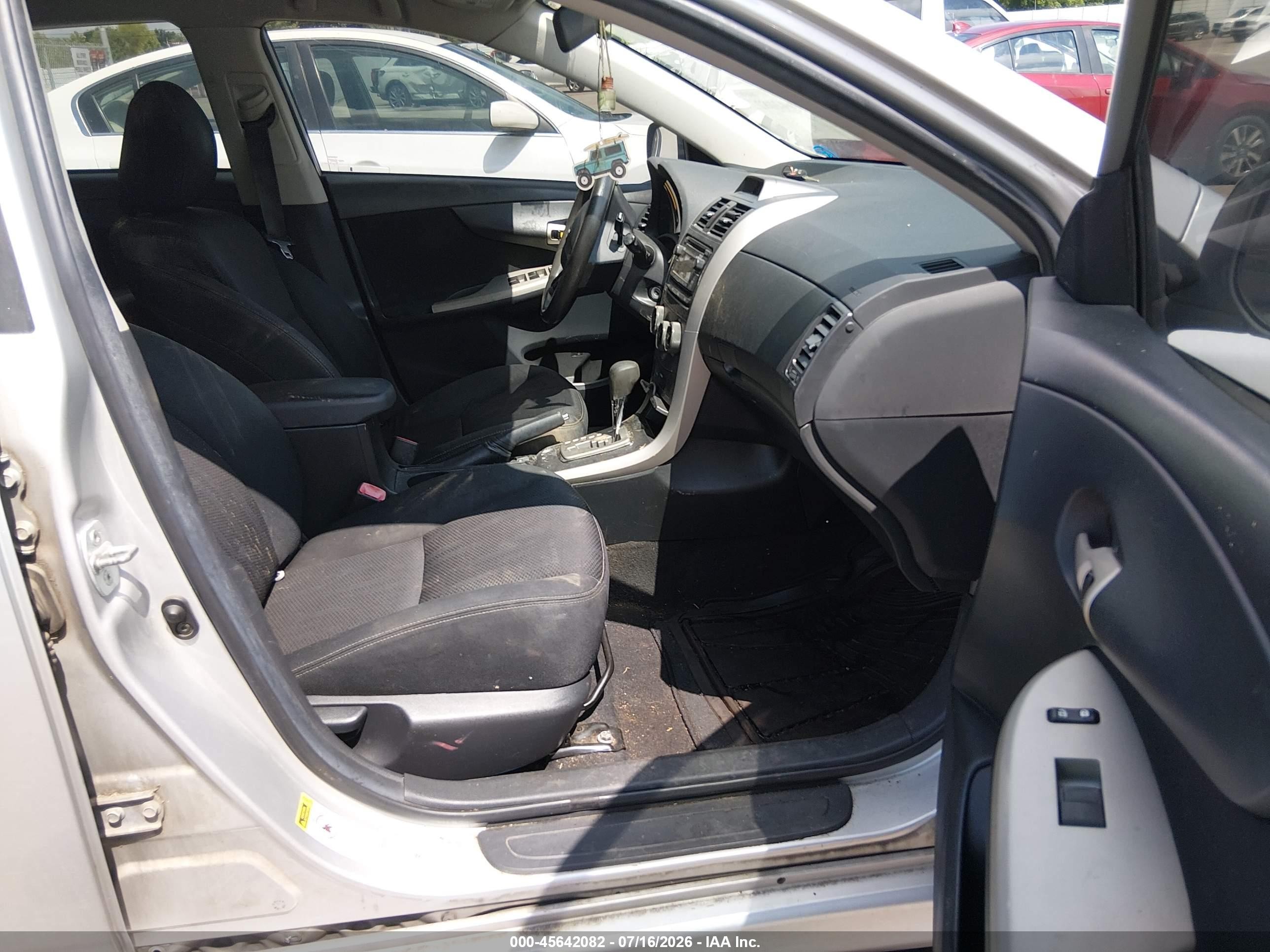 2012 Toyota Corolla S Gray vin: 5YFBU4EE8CP019236