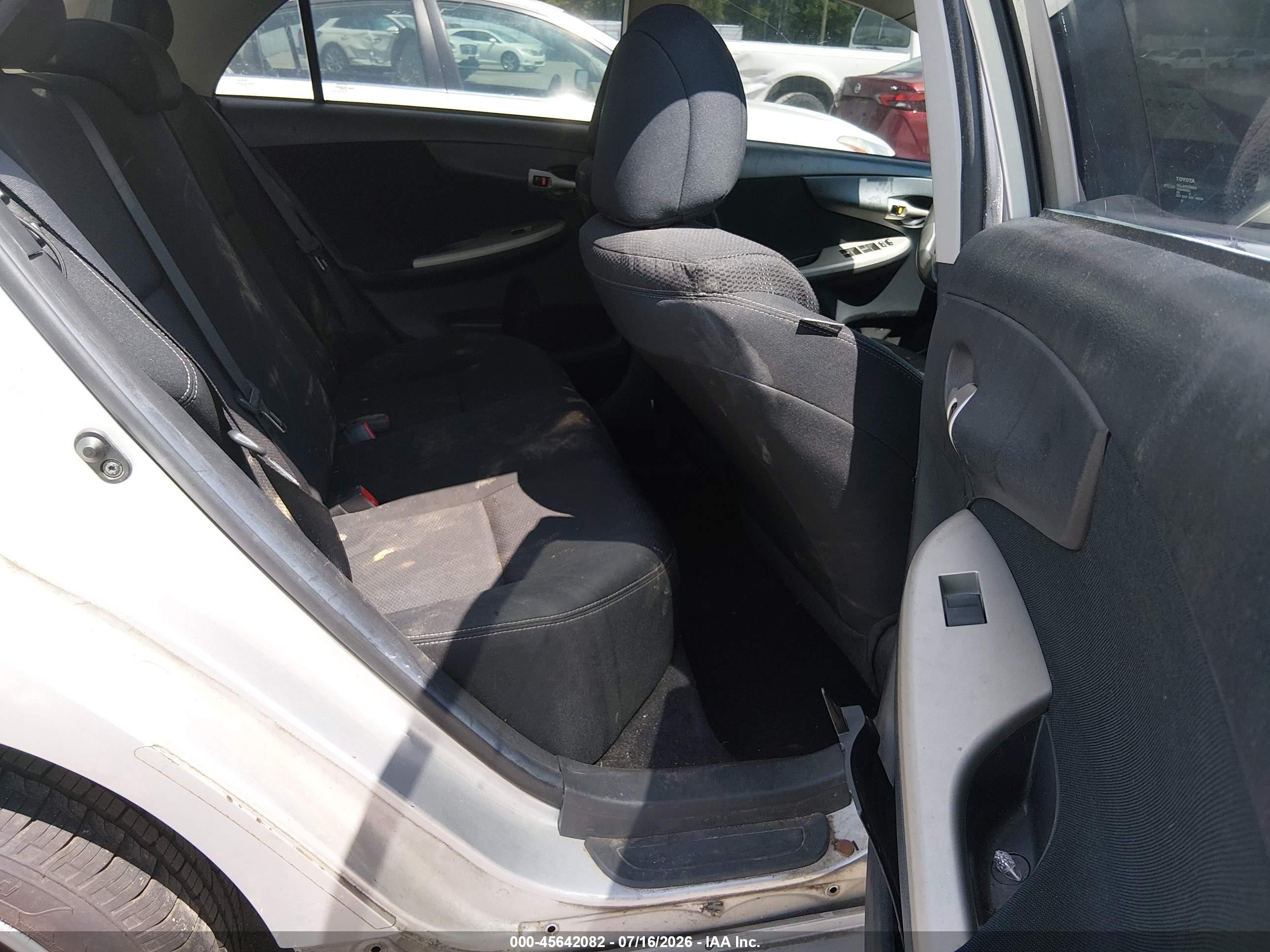 2012 Toyota Corolla S Gray vin: 5YFBU4EE8CP019236