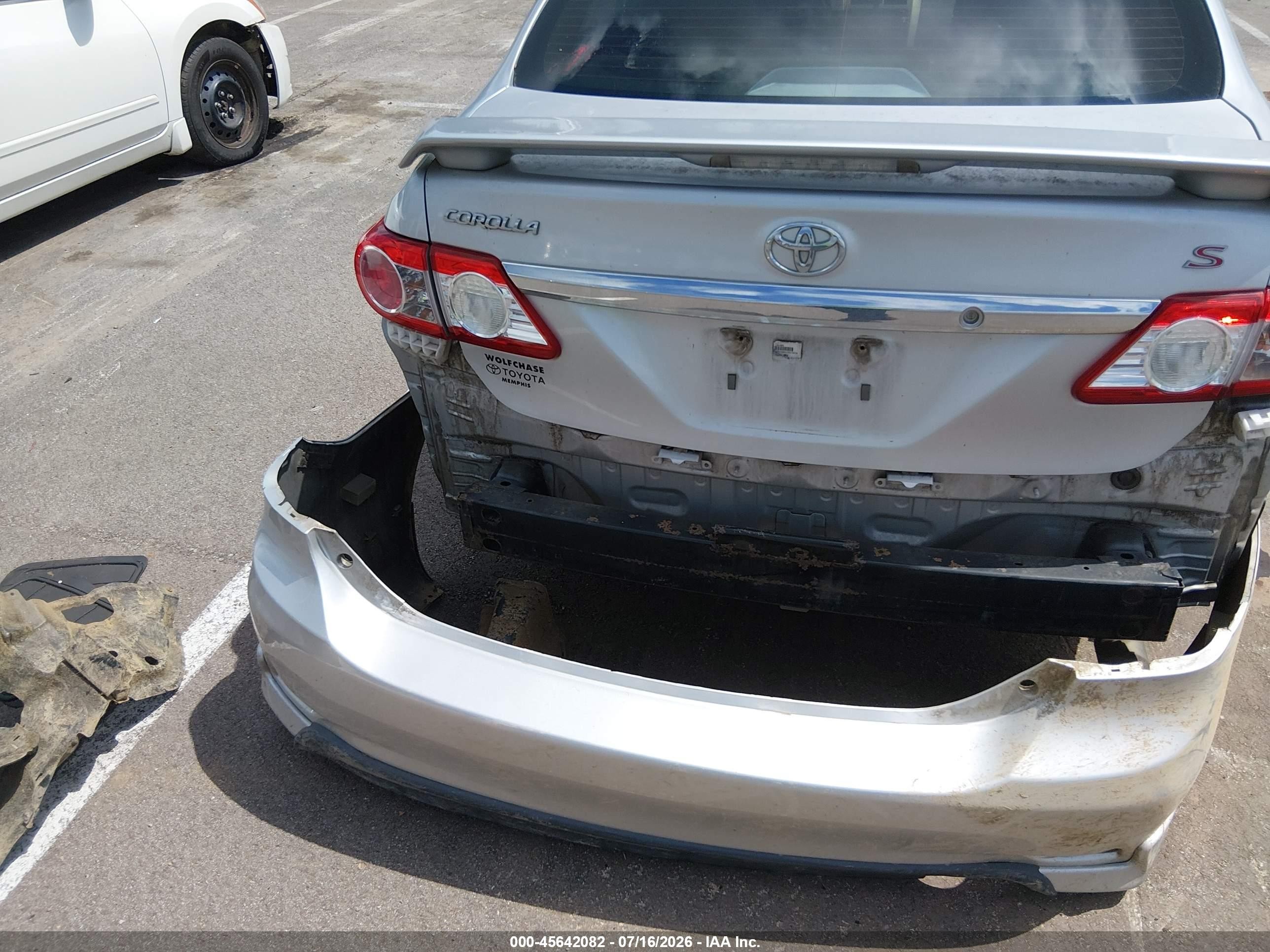 2012 Toyota Corolla S Gray vin: 5YFBU4EE8CP019236