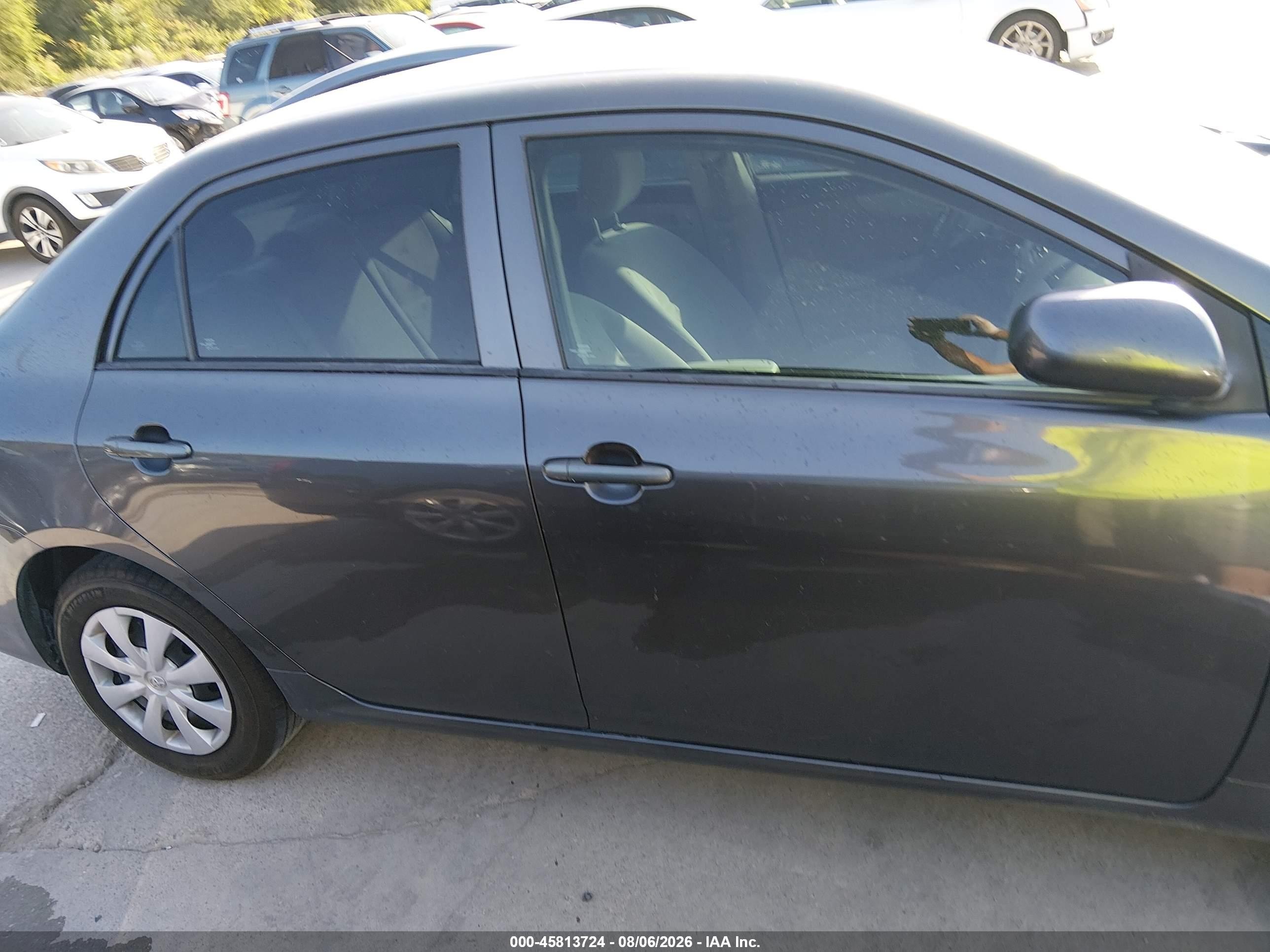2012 Toyota Corolla L Gray vin: 5YFBU4EE8CP023013