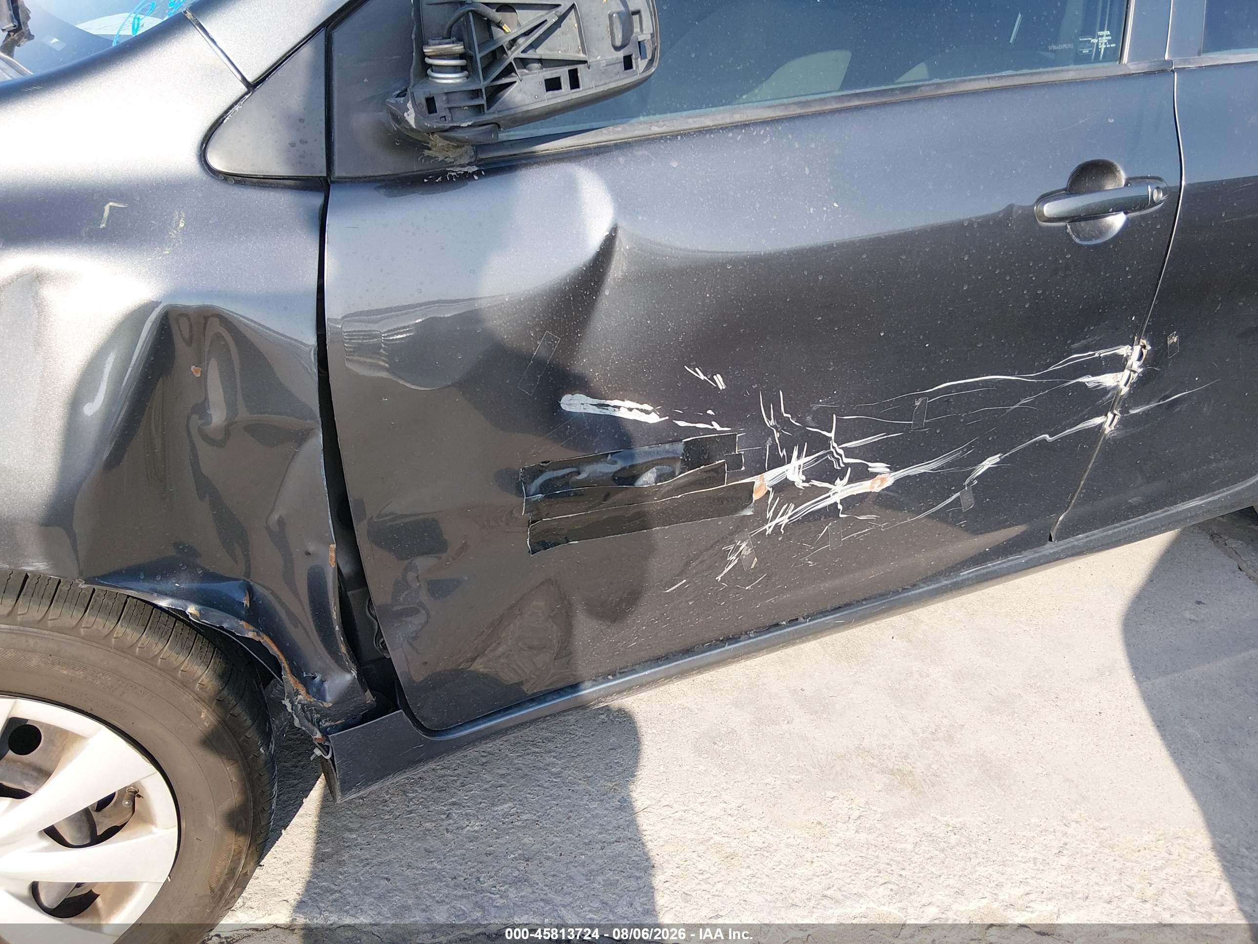 2012 Toyota Corolla L Gray vin: 5YFBU4EE8CP023013