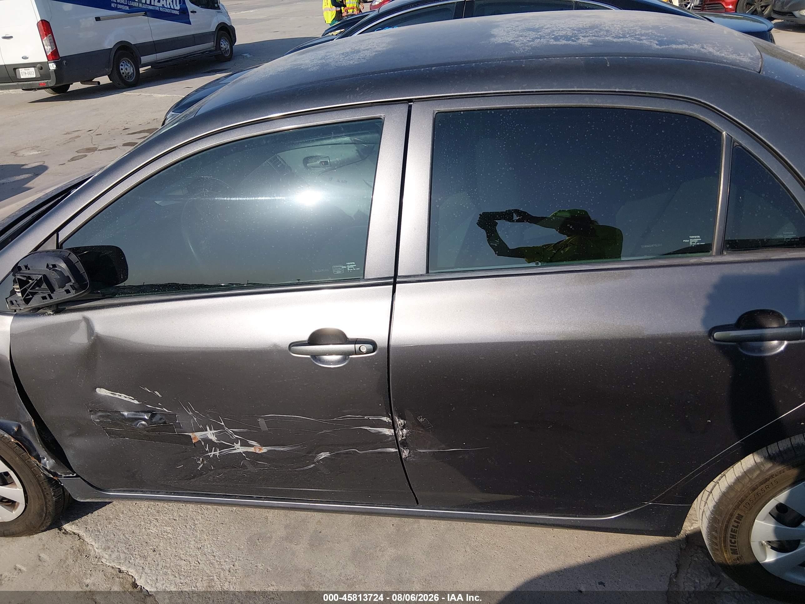 2012 Toyota Corolla L Gray vin: 5YFBU4EE8CP023013