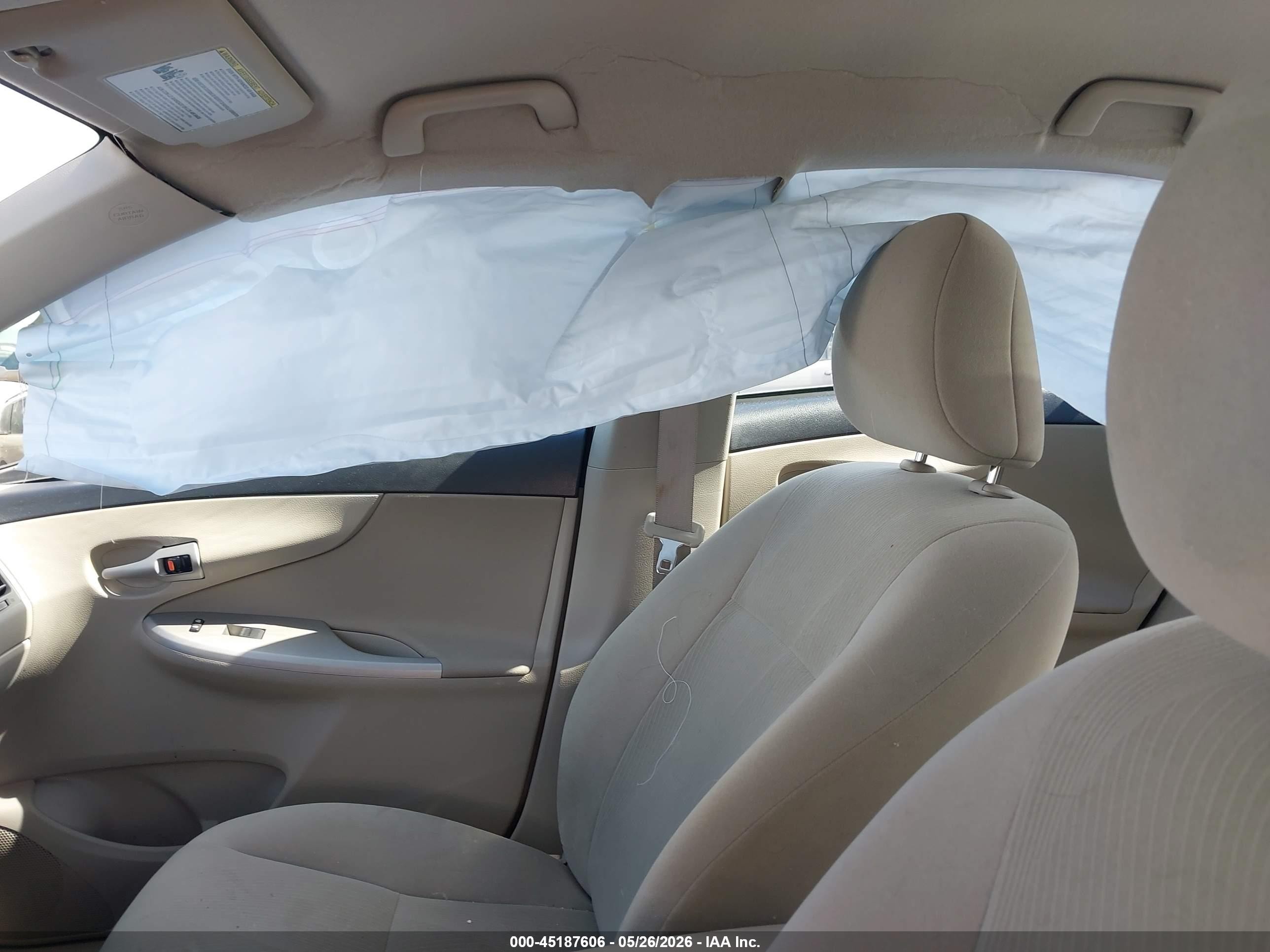 2012 Toyota Corolla Le Красный vin: 5YFBU4EE8CP024839