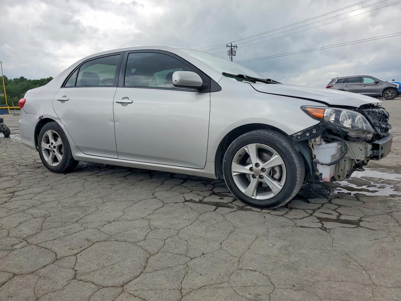2012 Toyota Corolla Le Silver vin: 5YFBU4EE8CP038627