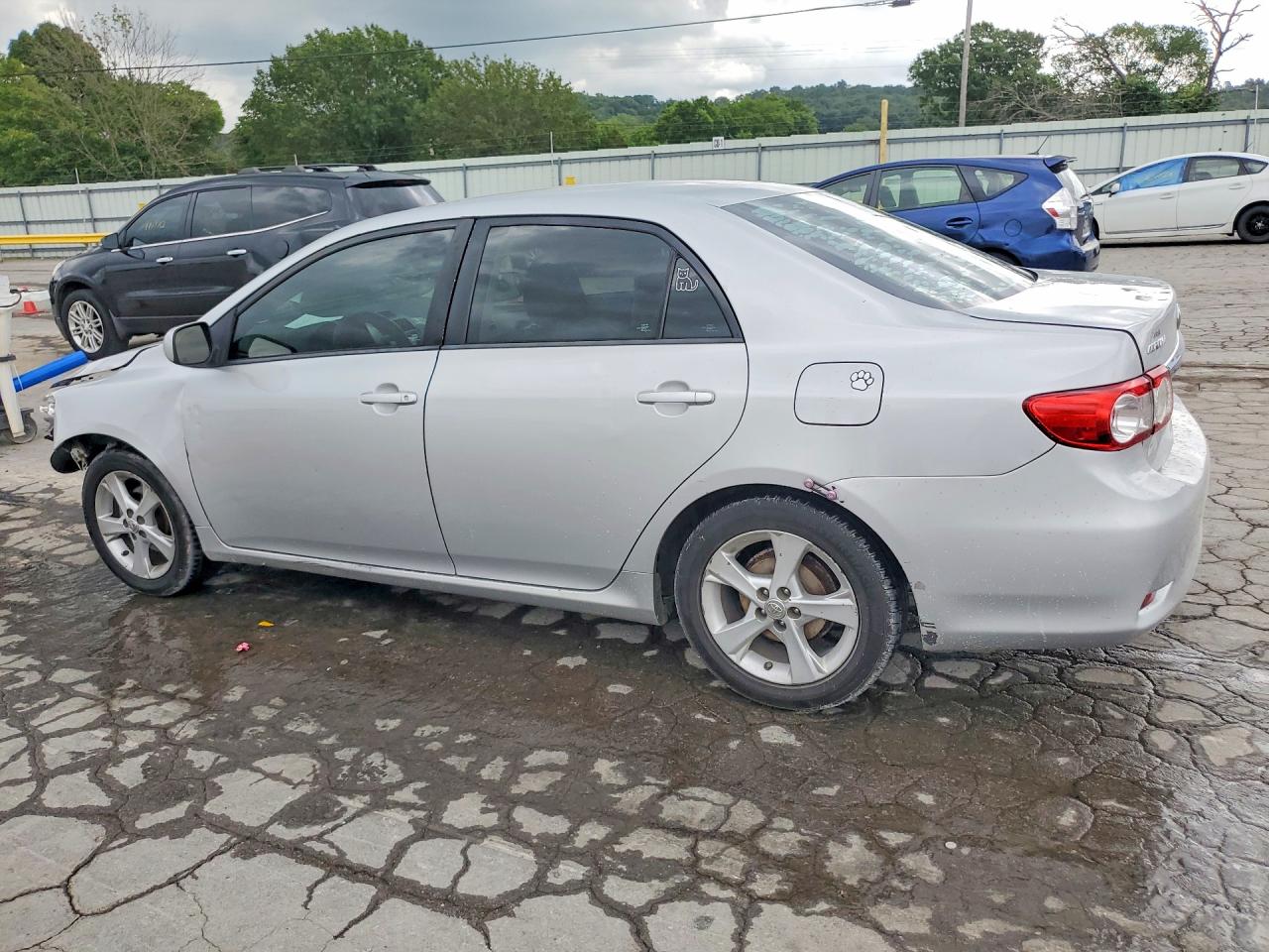 2012 Toyota Corolla Le Silver vin: 5YFBU4EE8CP038627