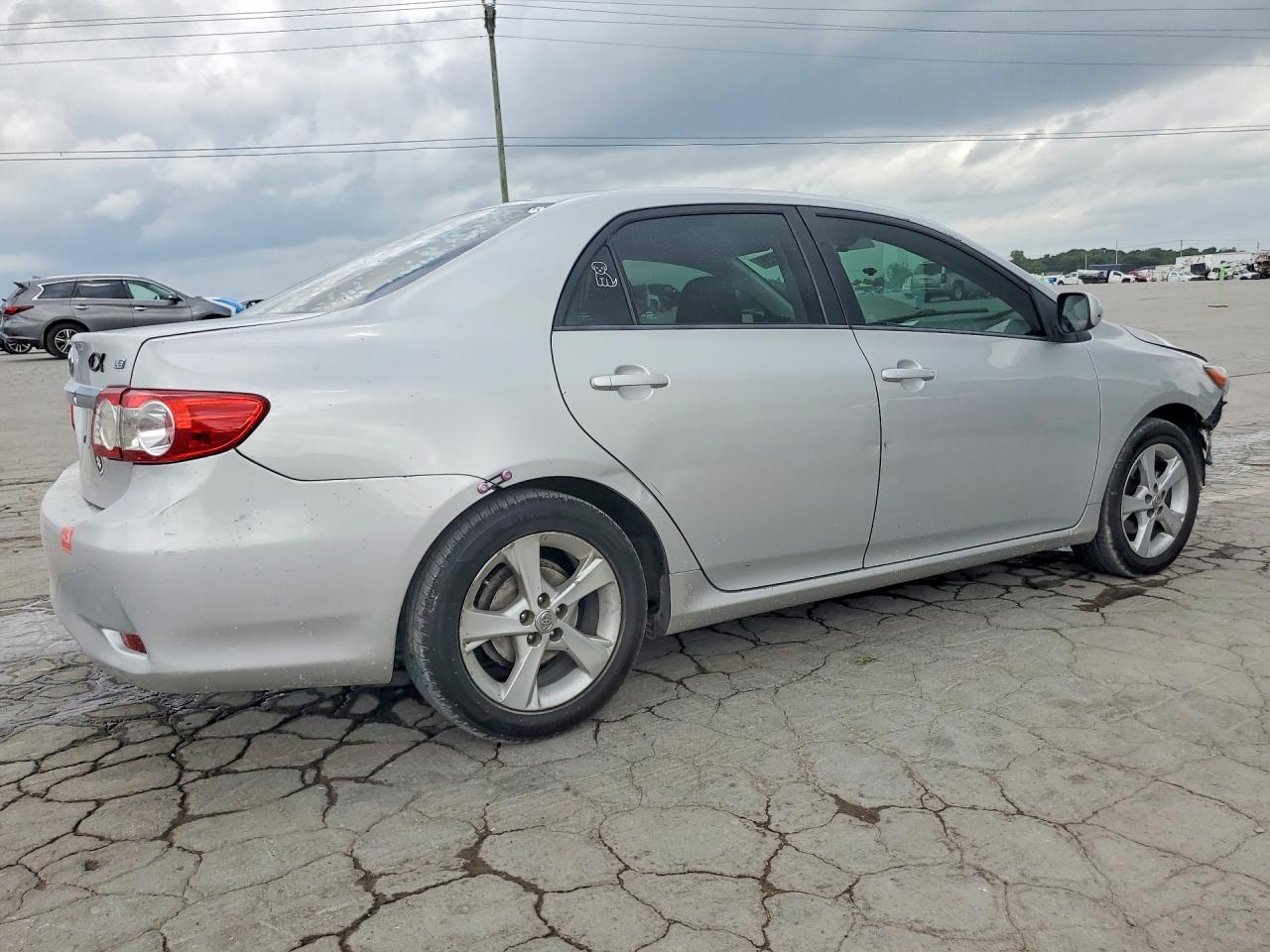 2012 Toyota Corolla Le Silver vin: 5YFBU4EE8CP038627