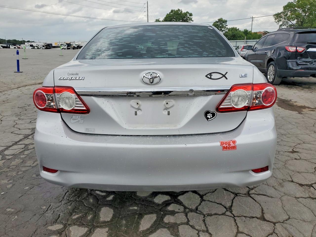 2012 Toyota Corolla Le Silver vin: 5YFBU4EE8CP038627