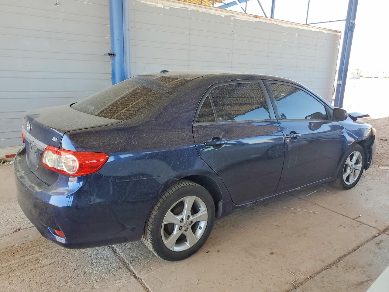 2012 Toyota Corolla Le Blue vin: 5YFBU4EE8CP038644