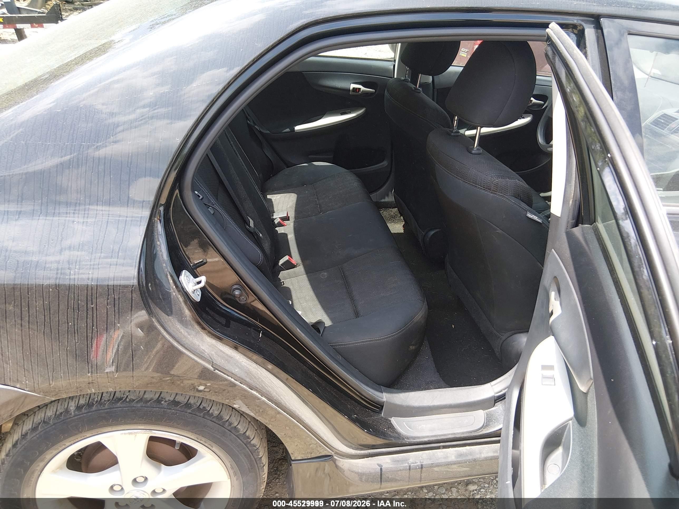 2012 Toyota Corolla S Black vin: 5YFBU4EE8CP038983