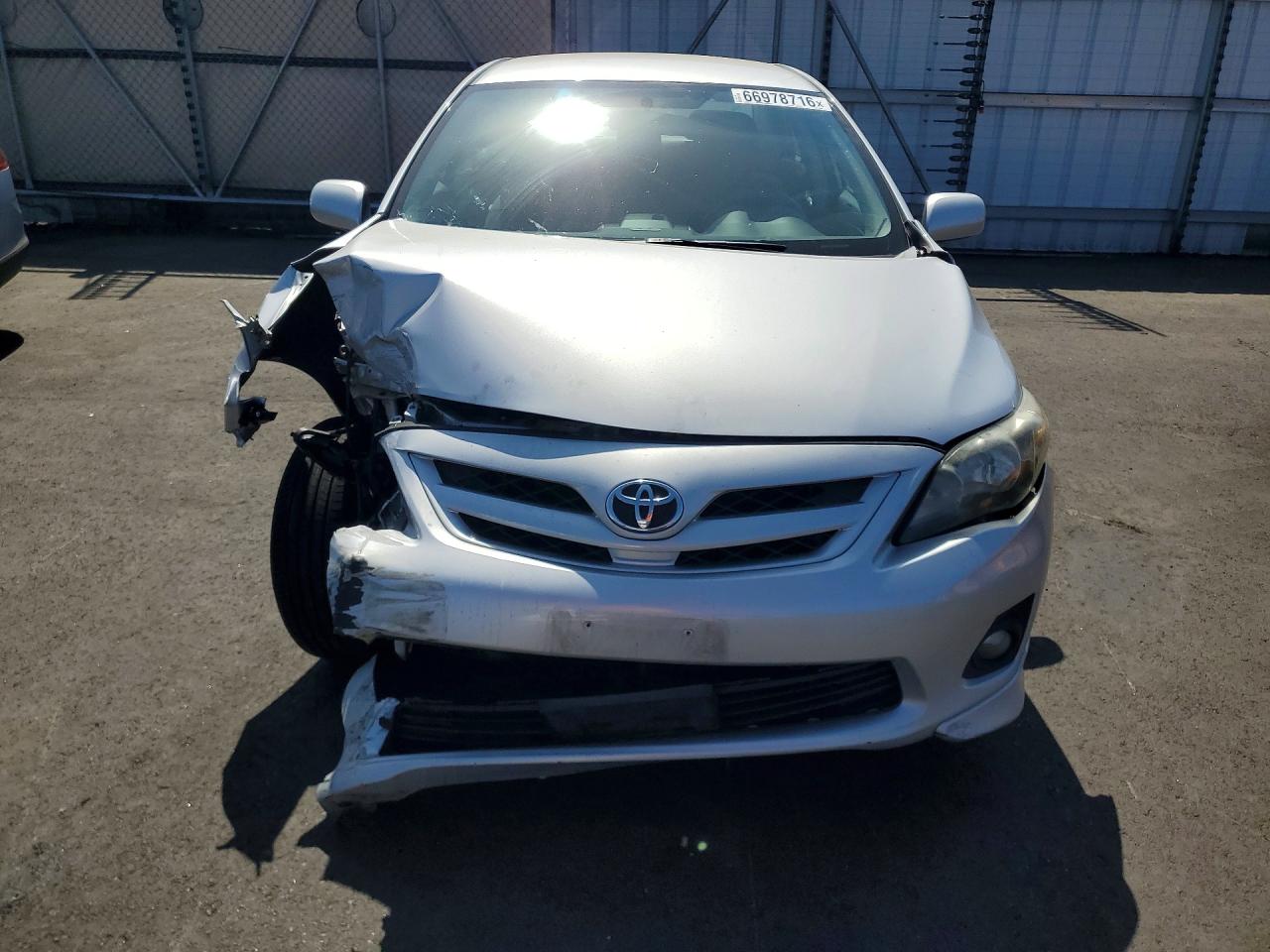 2012 Toyota Corolla S Silver vin: 5YFBU4EE8CP053063