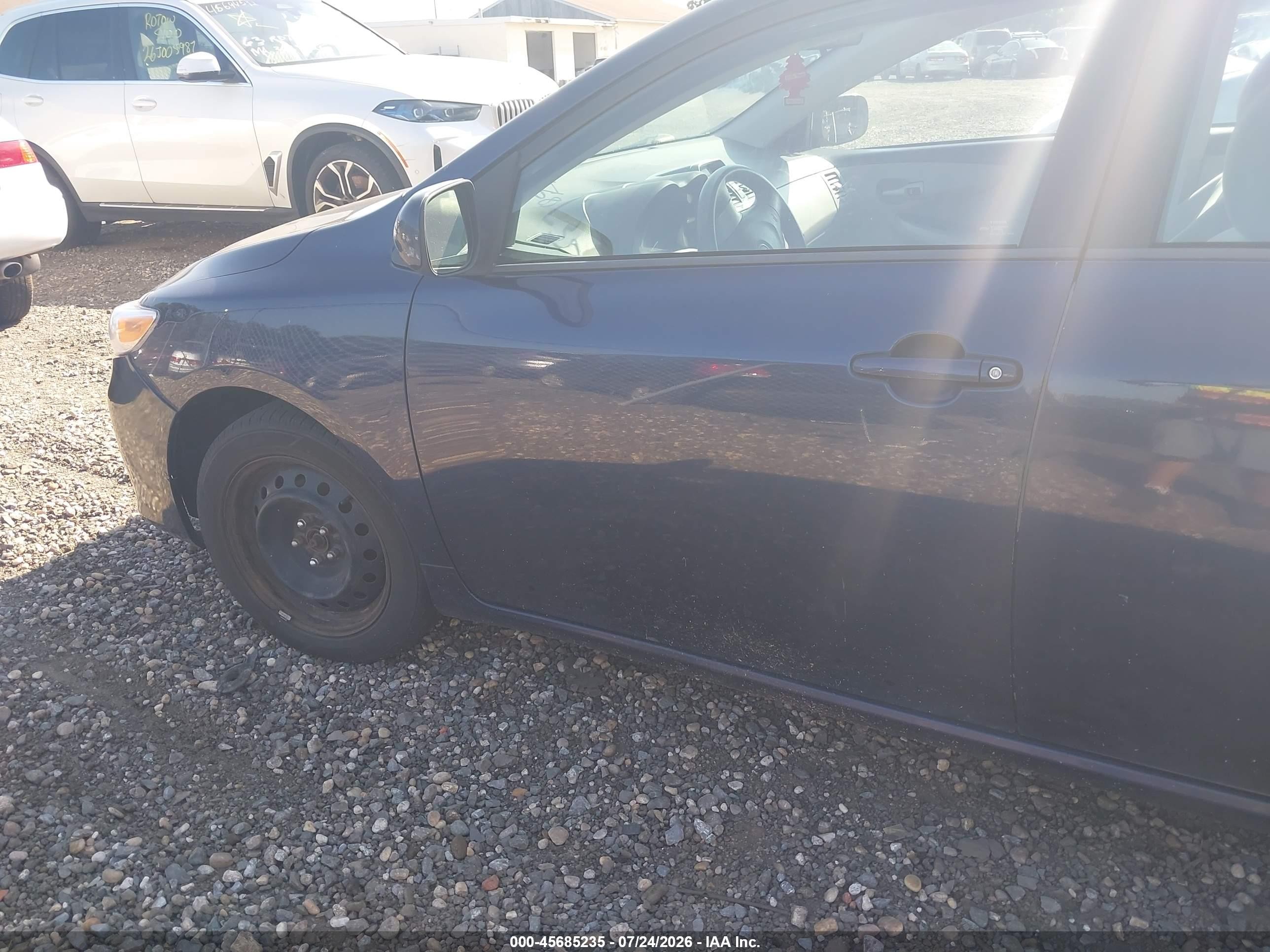 2012 Toyota Corolla Le Blue vin: 5YFBU4EE8CP055301