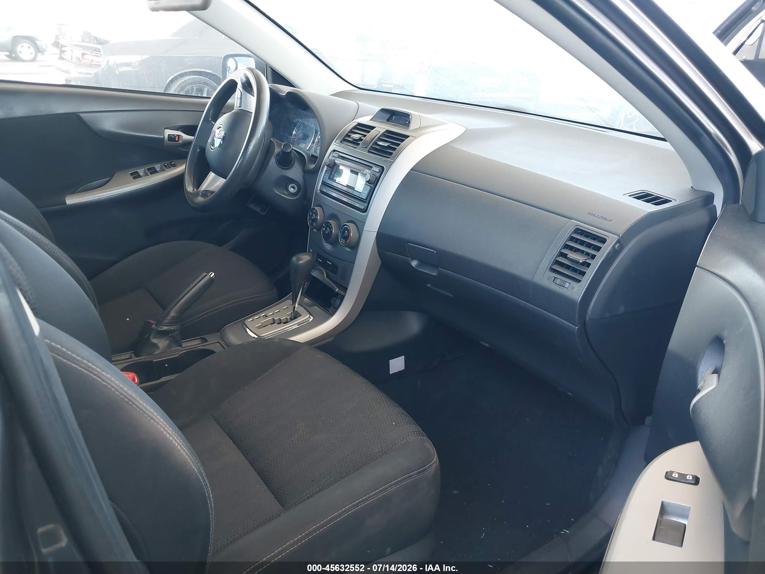 2012 Toyota Corolla S Gray vin: 5YFBU4EE8CP058862
