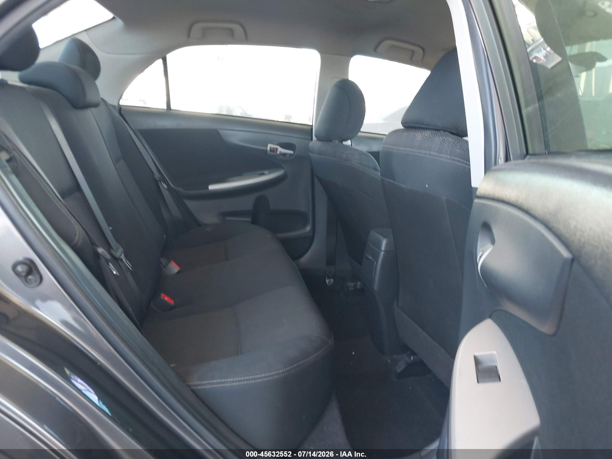 2012 Toyota Corolla S Gray vin: 5YFBU4EE8CP058862