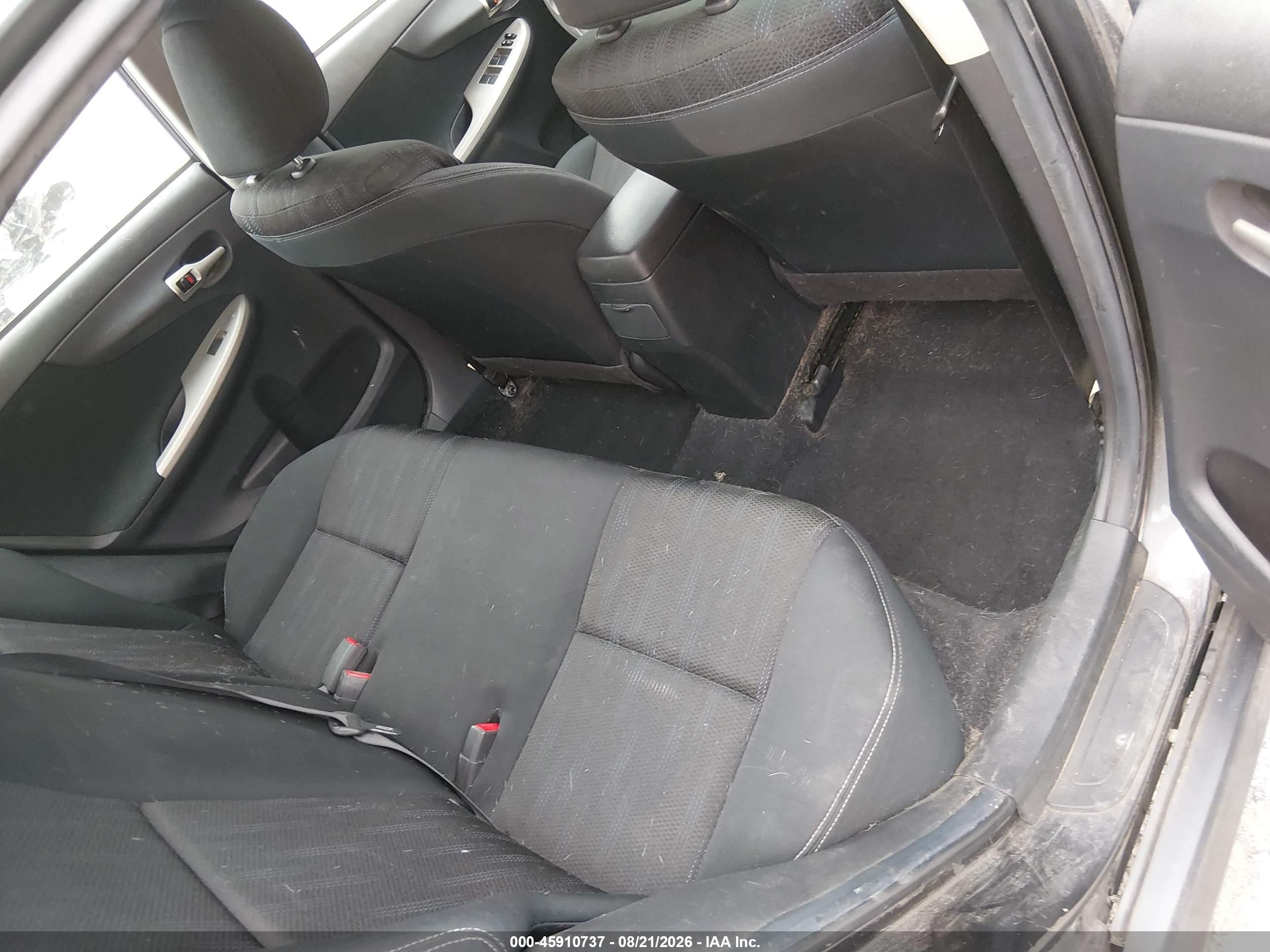 2012 Toyota Corolla S Gray vin: 5YFBU4EE8CP062880