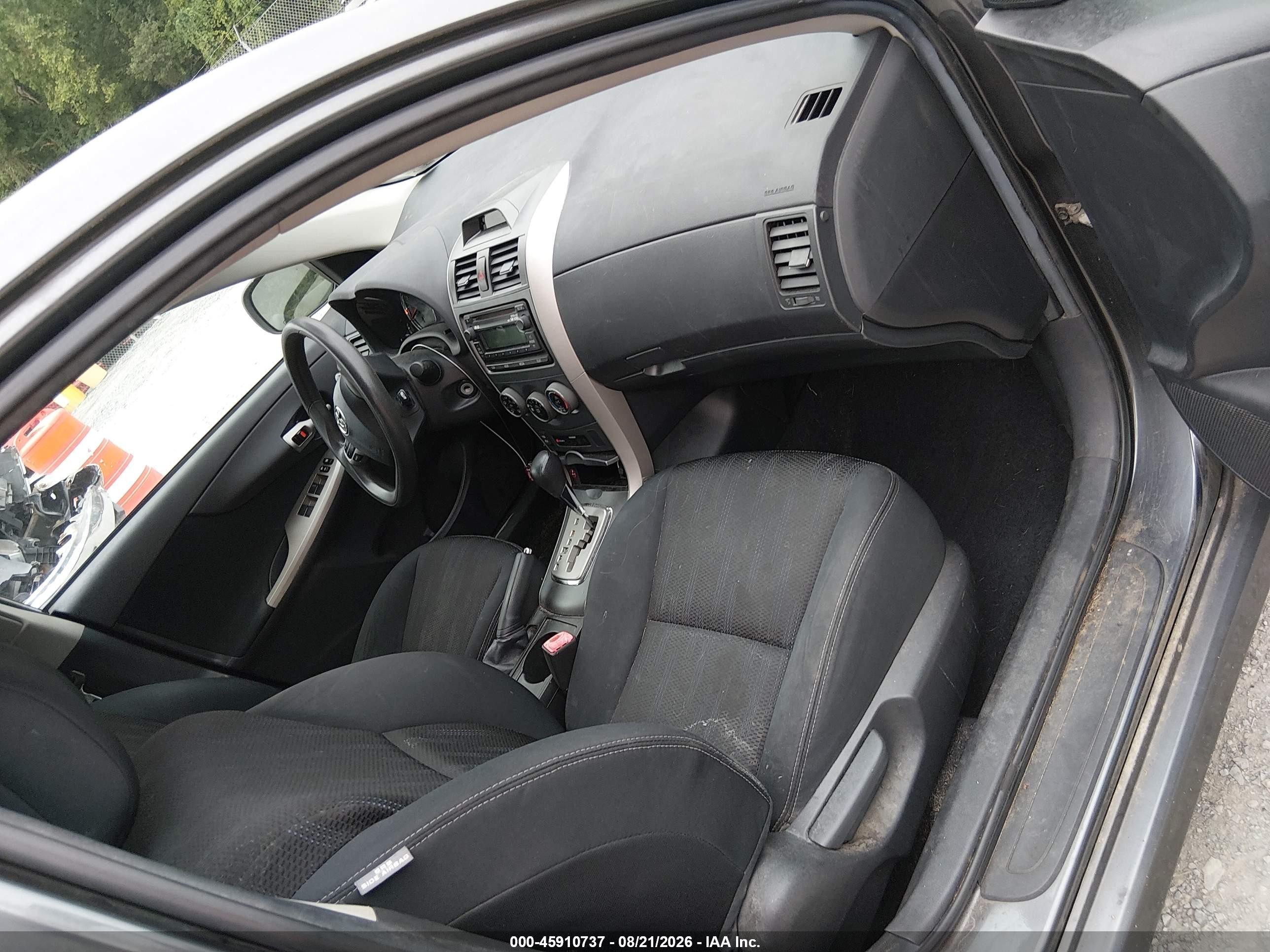 2012 Toyota Corolla S Gray vin: 5YFBU4EE8CP062880