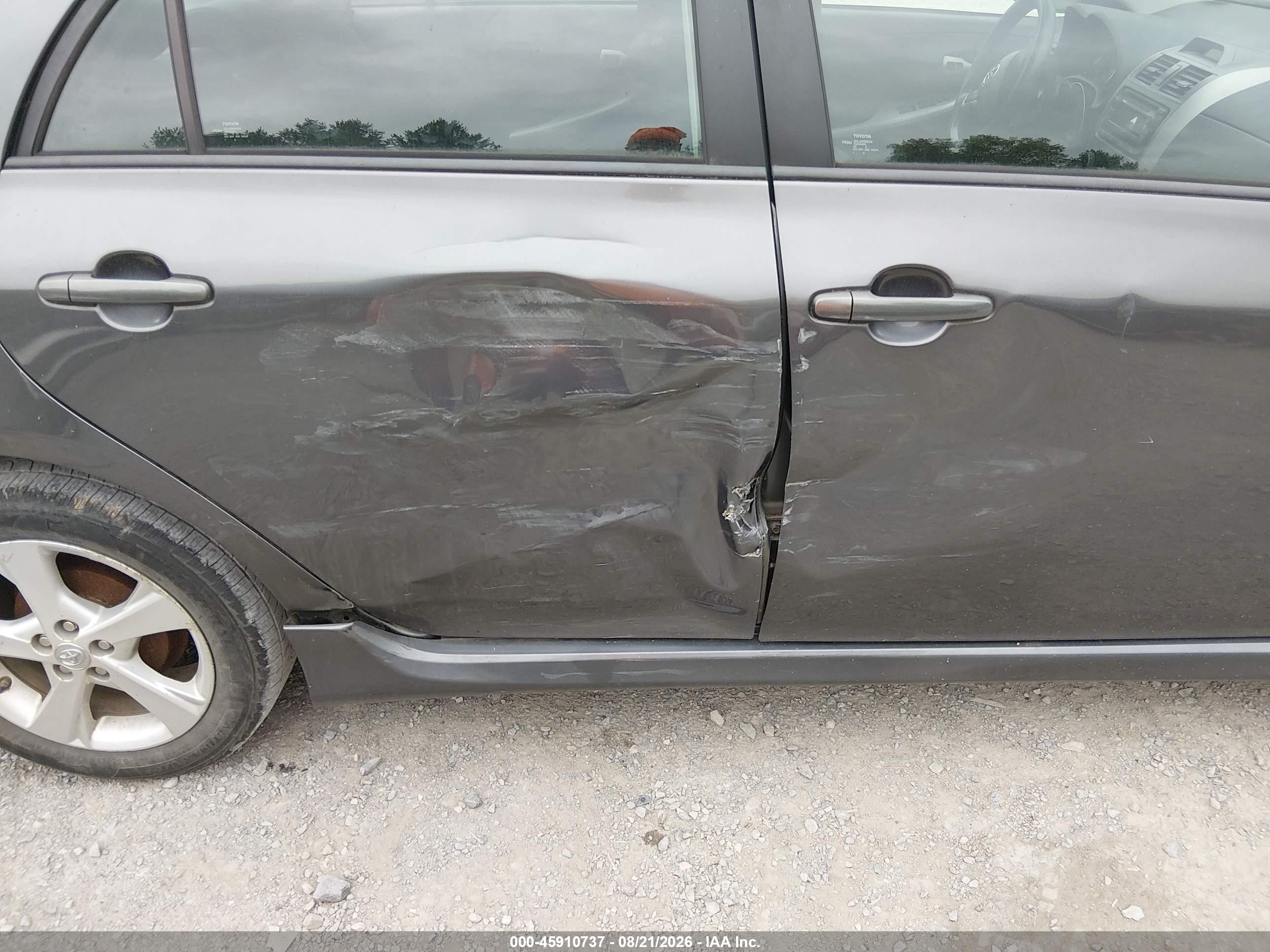 2012 Toyota Corolla S Gray vin: 5YFBU4EE8CP062880