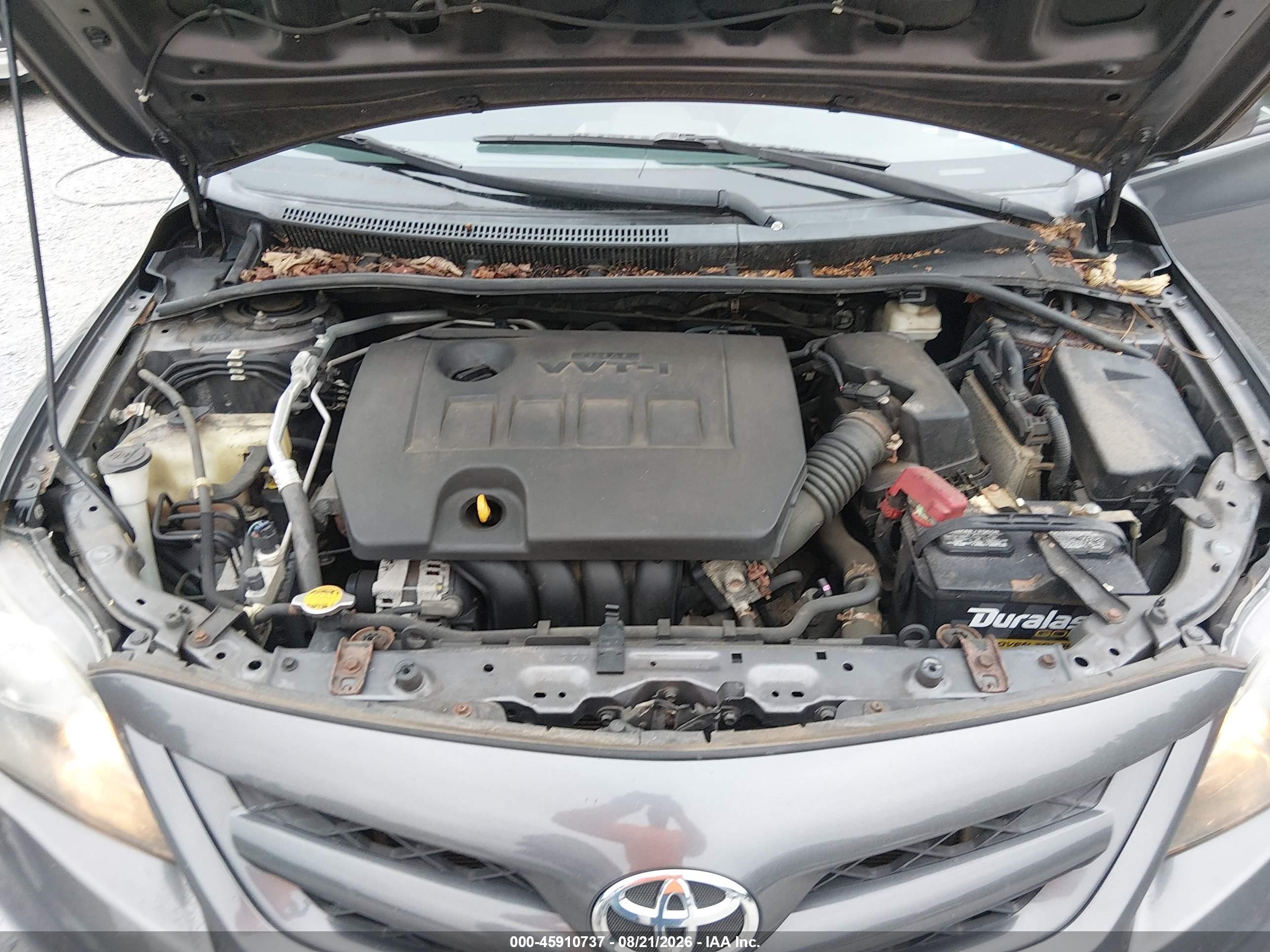 2012 Toyota Corolla S Gray vin: 5YFBU4EE8CP062880