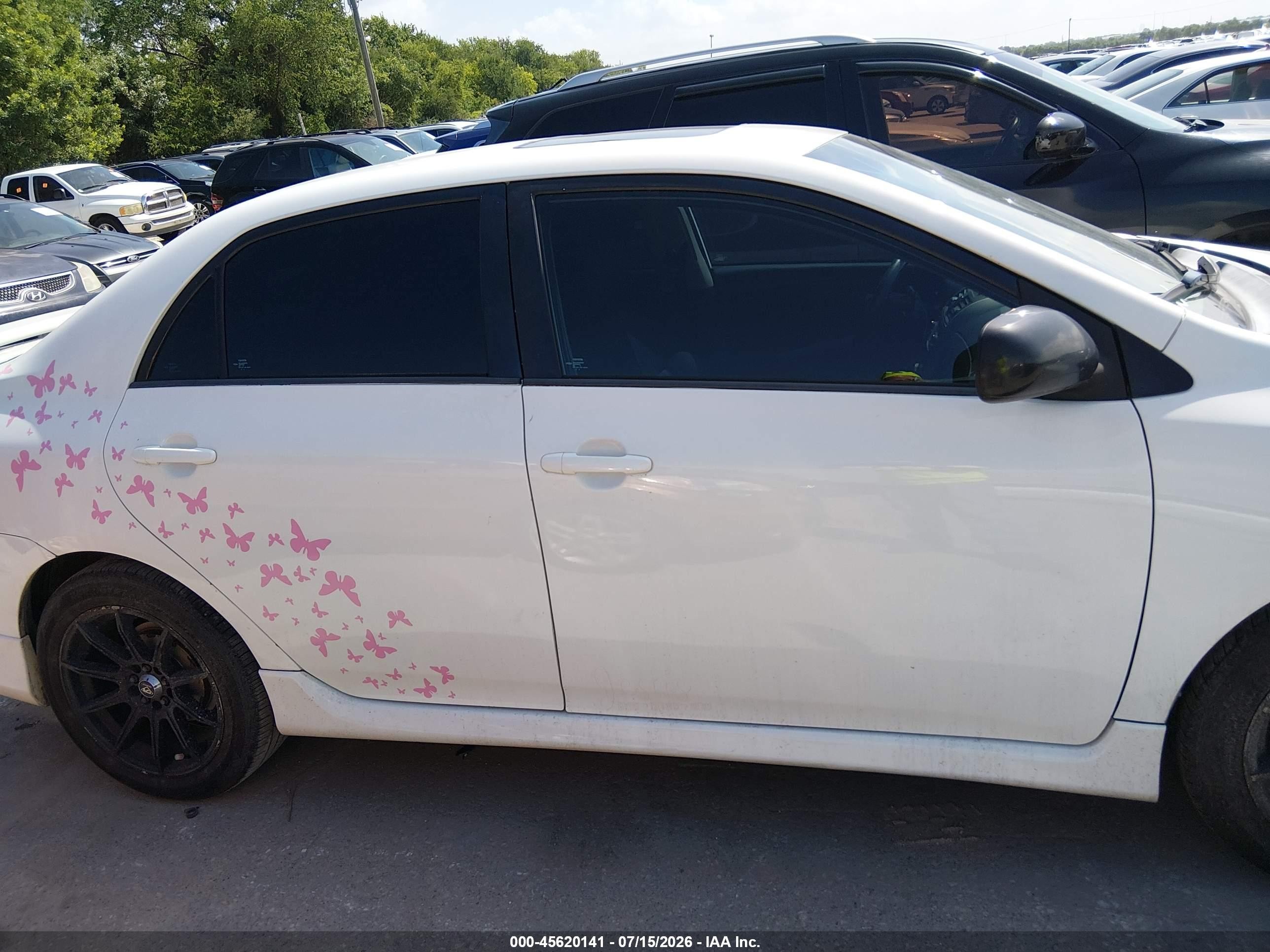2012 Toyota Corolla S White vin: 5YFBU4EE8CP066170