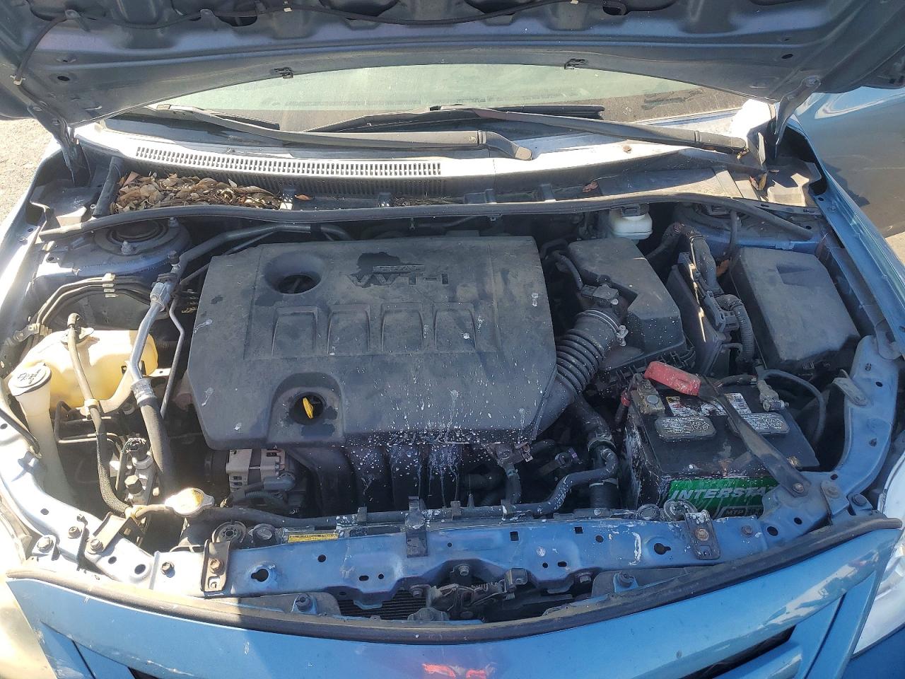 2012 Toyota Corolla Le Blue vin: 5YFBU4EE8CP068260