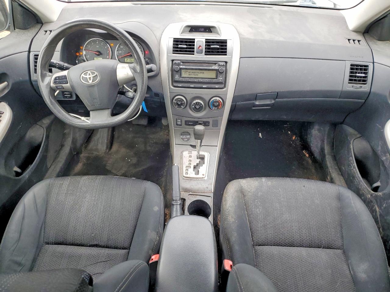 2012 Toyota Corolla S Gray vin: 5YFBU4EE8CP073913