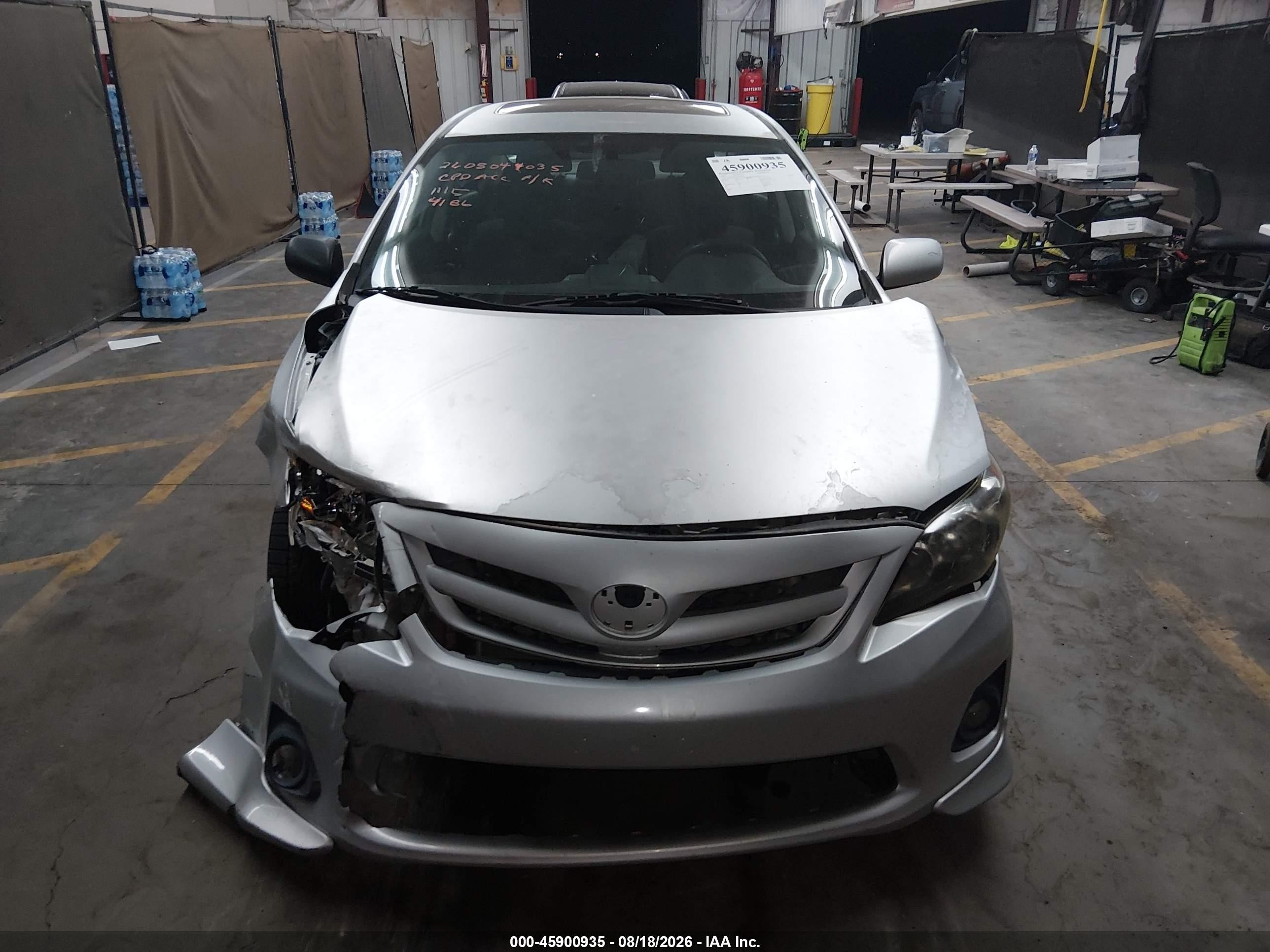 2012 Toyota Corolla S Gray vin: 5YFBU4EE8CP074186