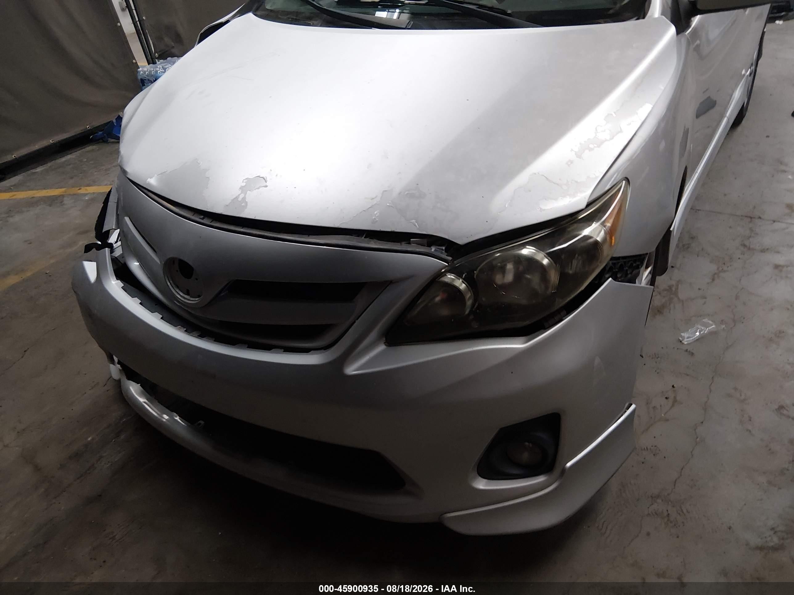 2012 Toyota Corolla S Gray vin: 5YFBU4EE8CP074186