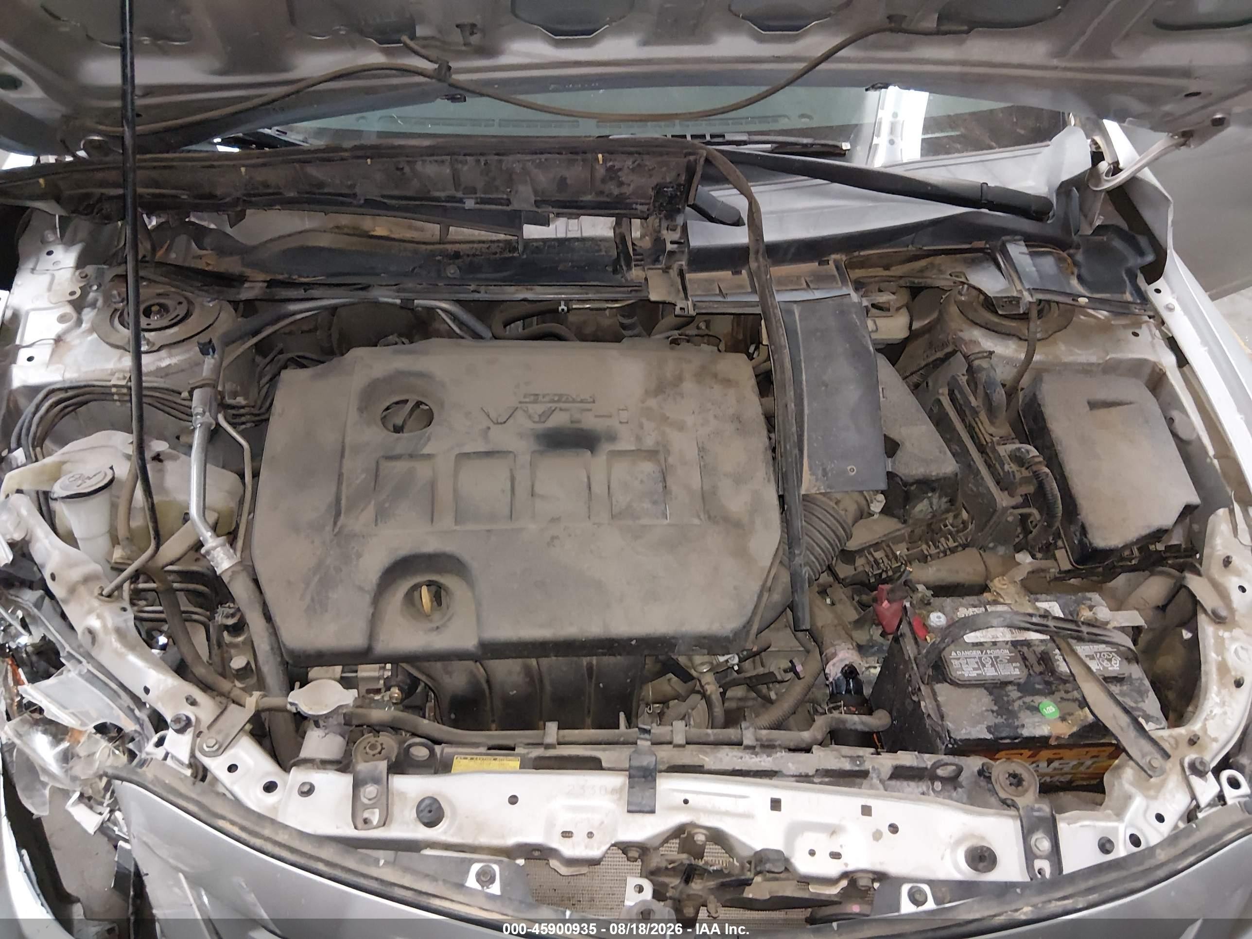 2012 Toyota Corolla S Gray vin: 5YFBU4EE8CP074186