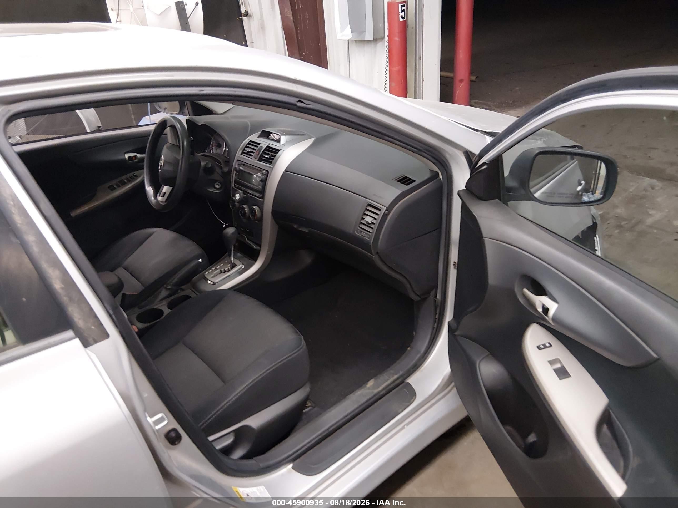 2012 Toyota Corolla S Gray vin: 5YFBU4EE8CP074186