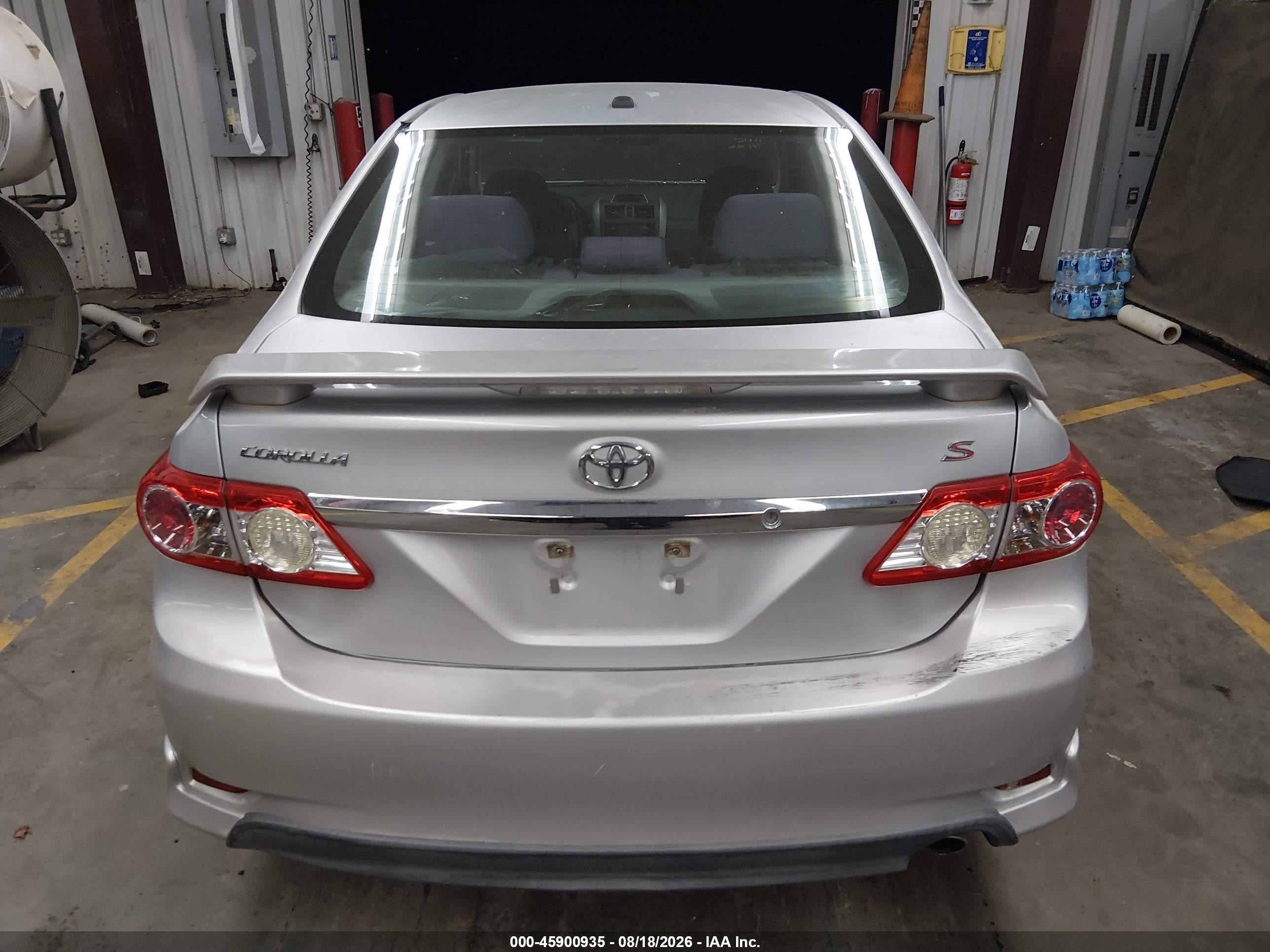 2012 Toyota Corolla S Gray vin: 5YFBU4EE8CP074186